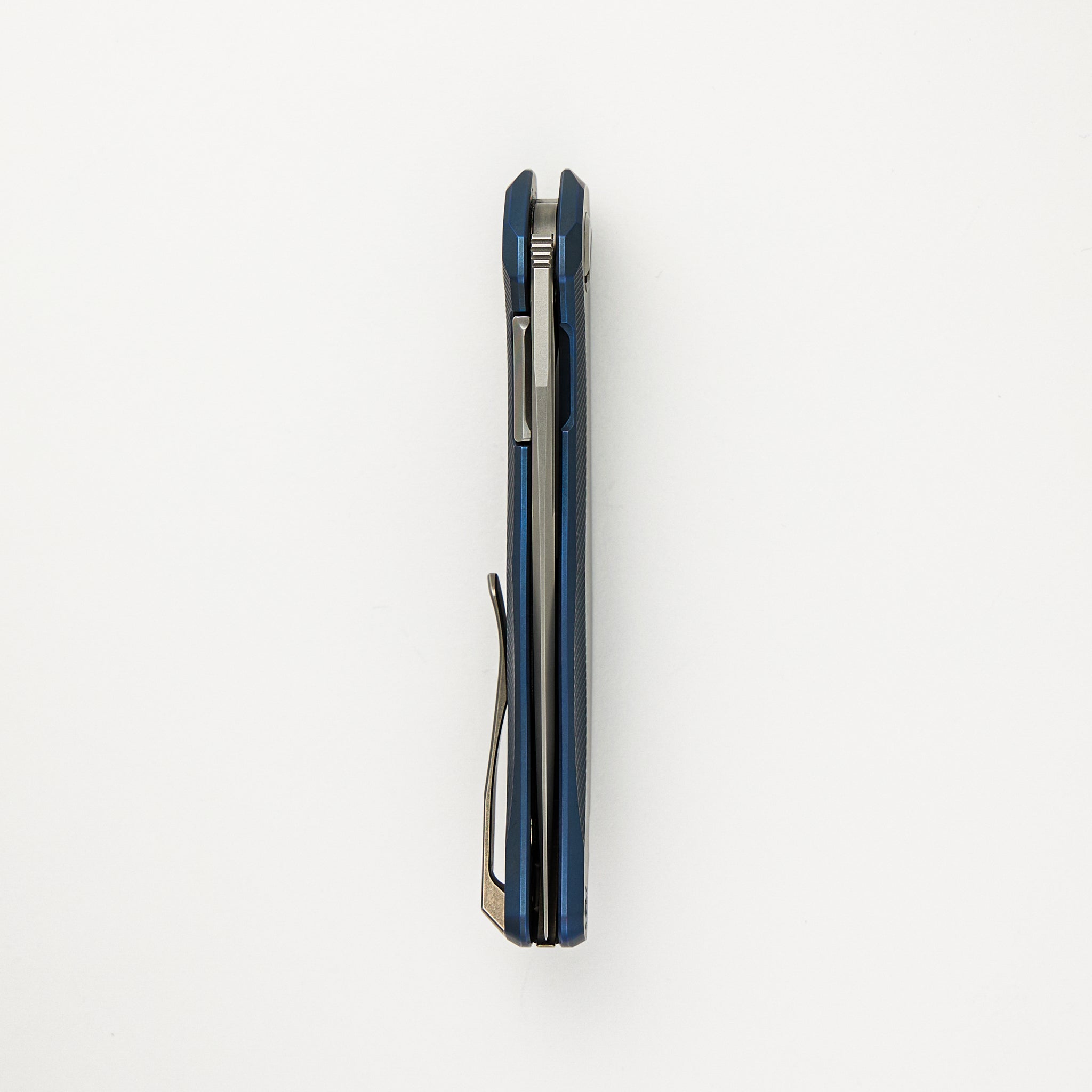 Stellar – Blue Titanium Handle – M390 Blade – MRBS