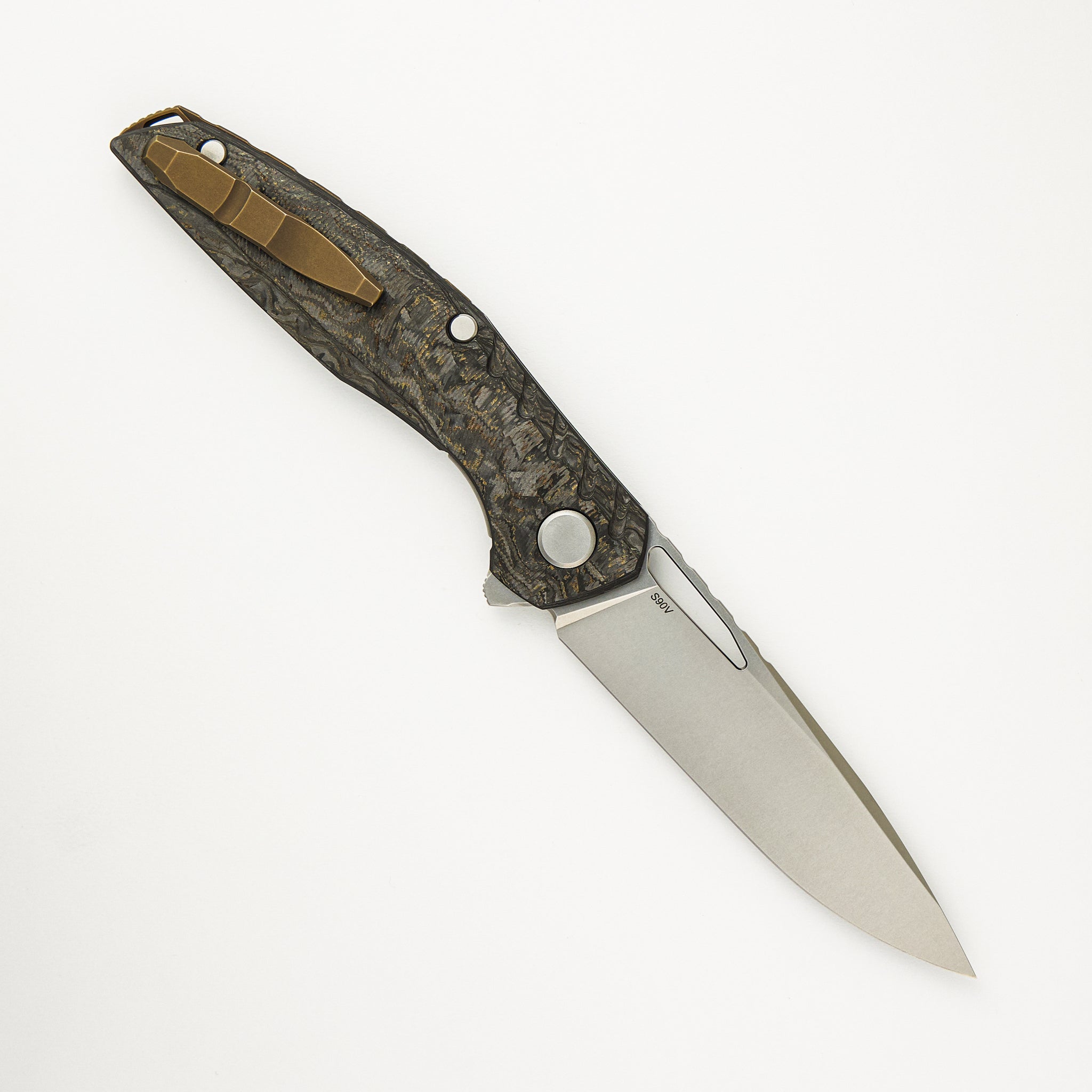 111 Terrus - Special Edition - "Rare Earth" TechnoCarbo Handle - S90V Blade - MRBS