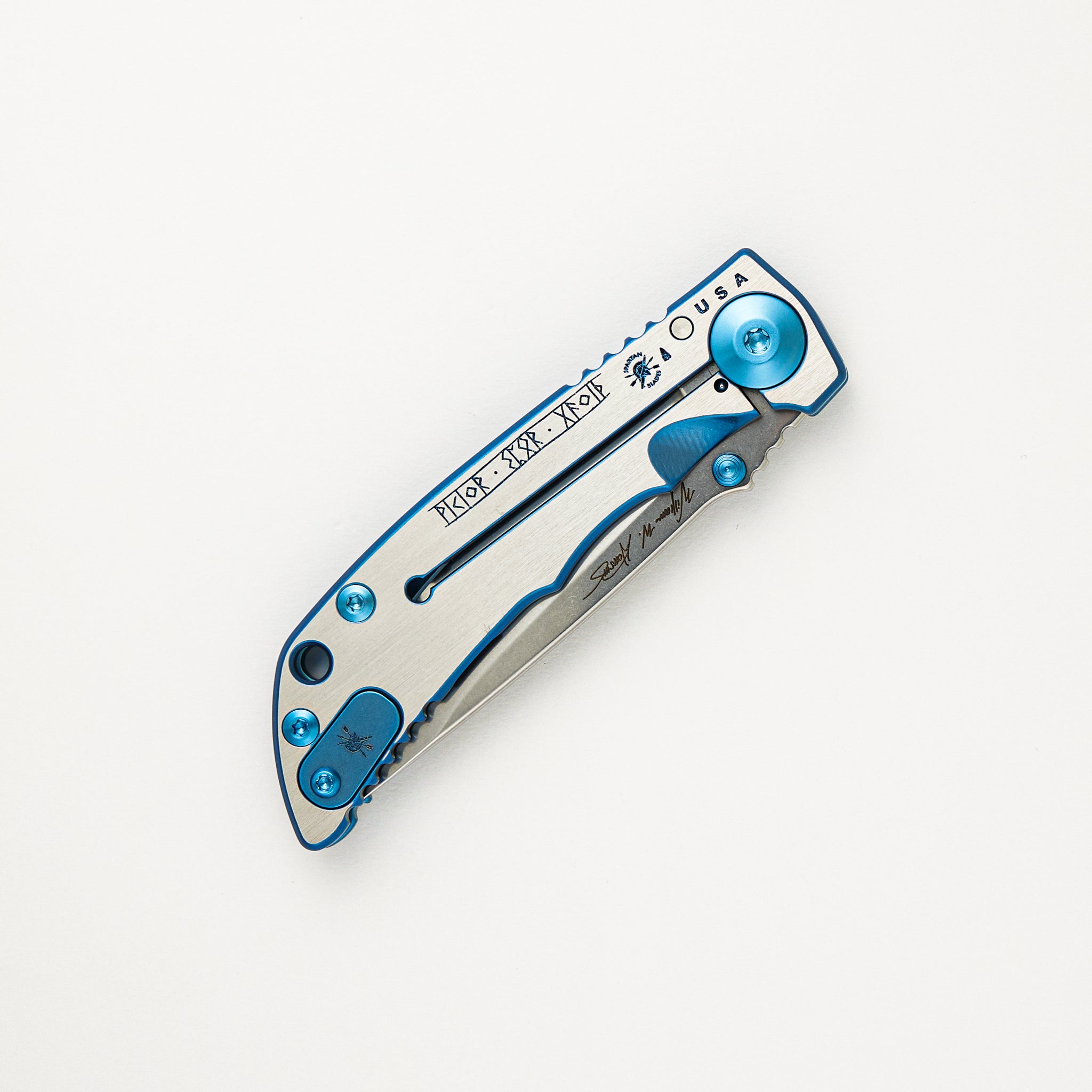 Harsey 3.25" Special Edition Viking Trail Walker - S45VN Blade - Titanium Handle