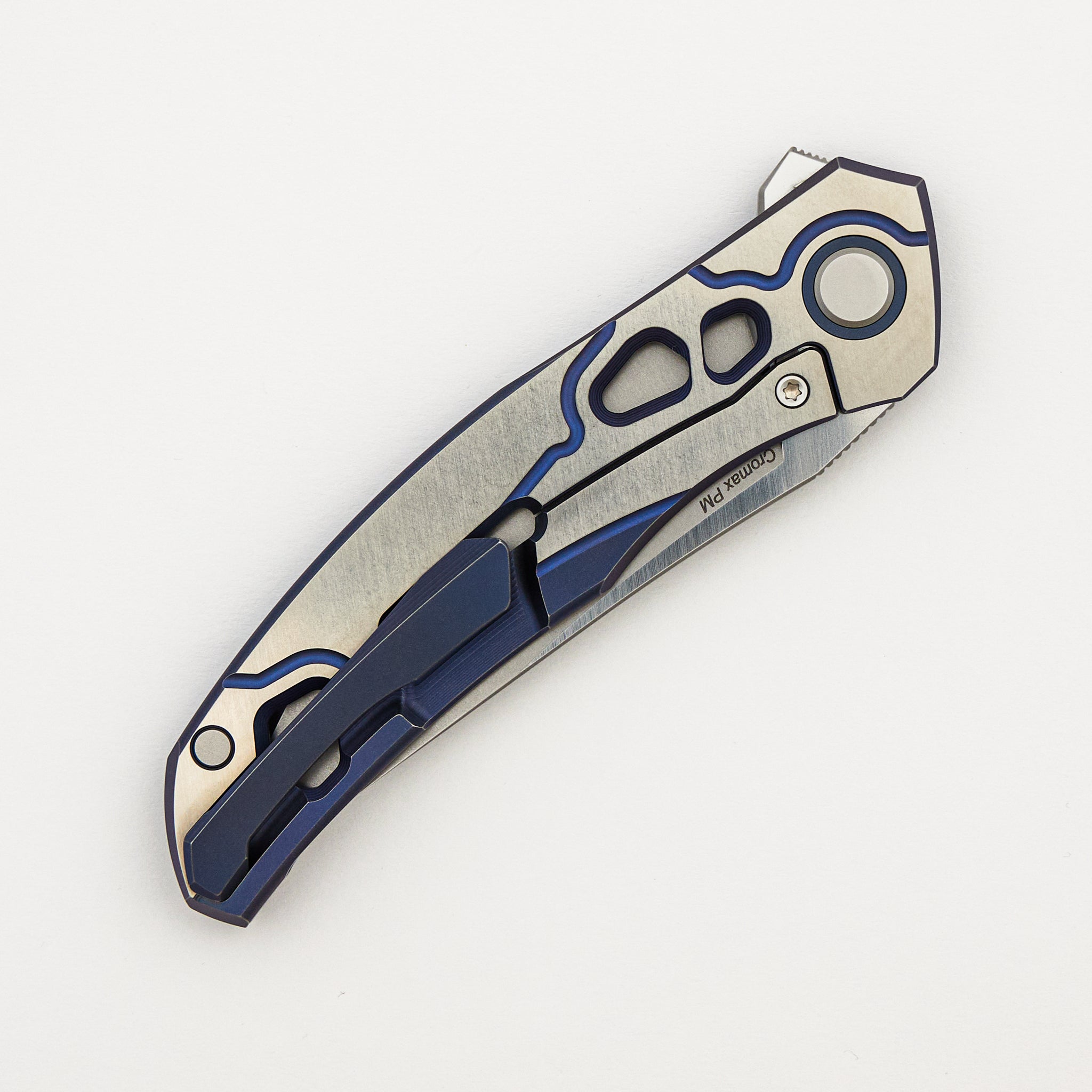Alexey Konygin Finish Quantum “Cybonic Plague” – Cromax PM Blade - Satin/Blue – MRBS