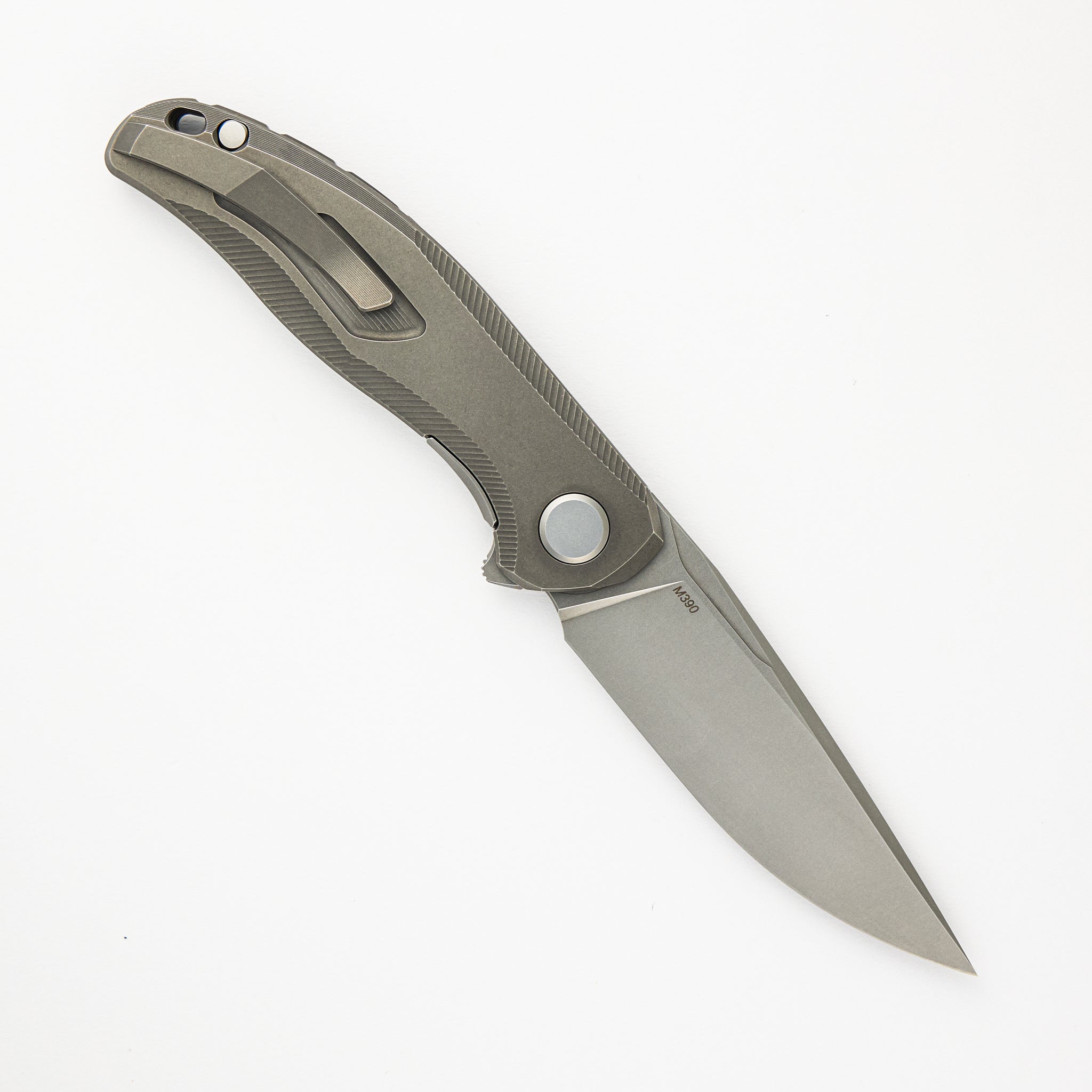 Shirogorov Stellar – Titanium Handle – M390 Blade – MRBS