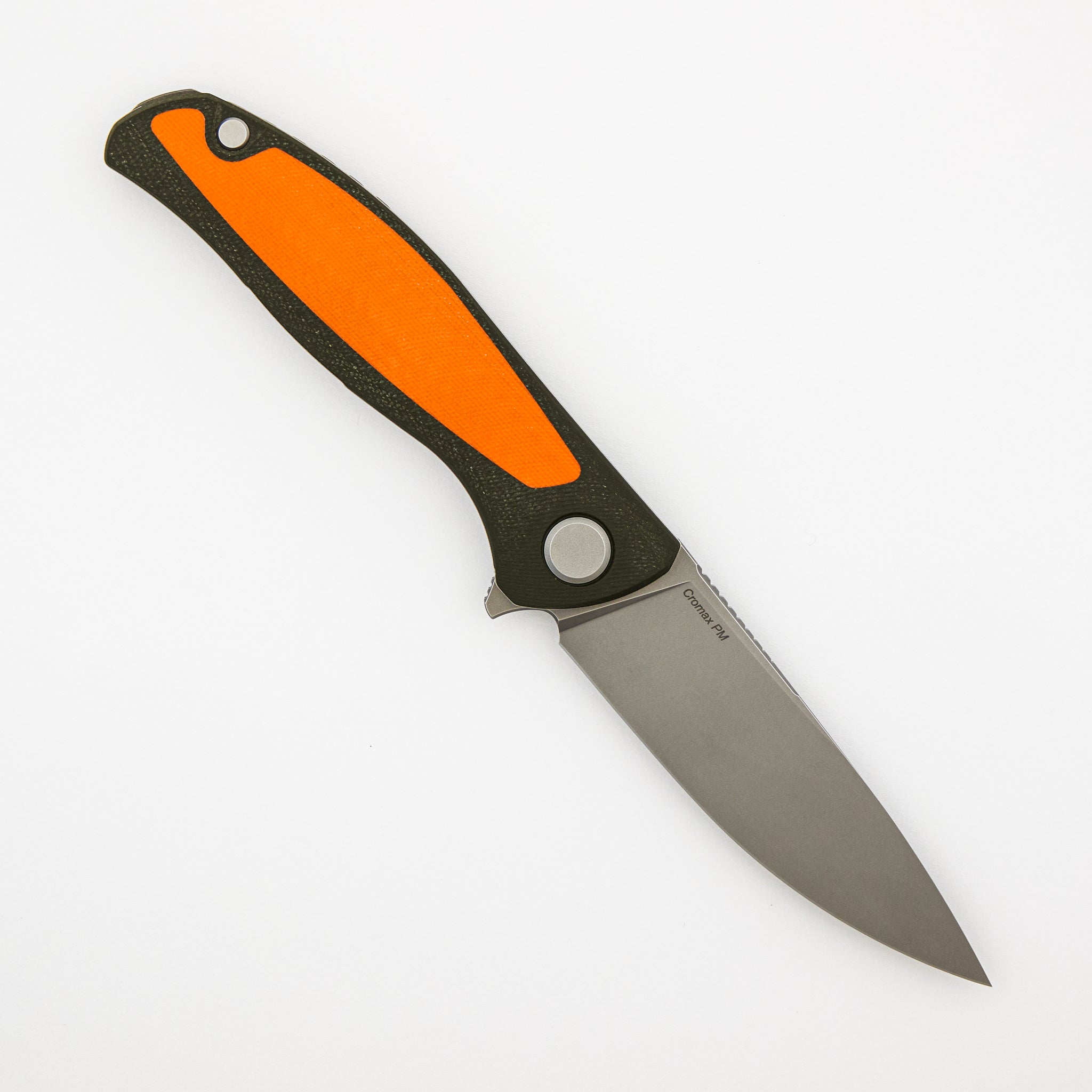 F3 Outdoor - Special Edition - Cromax PM Blade - Green/Orange G10 Handle - MRBS