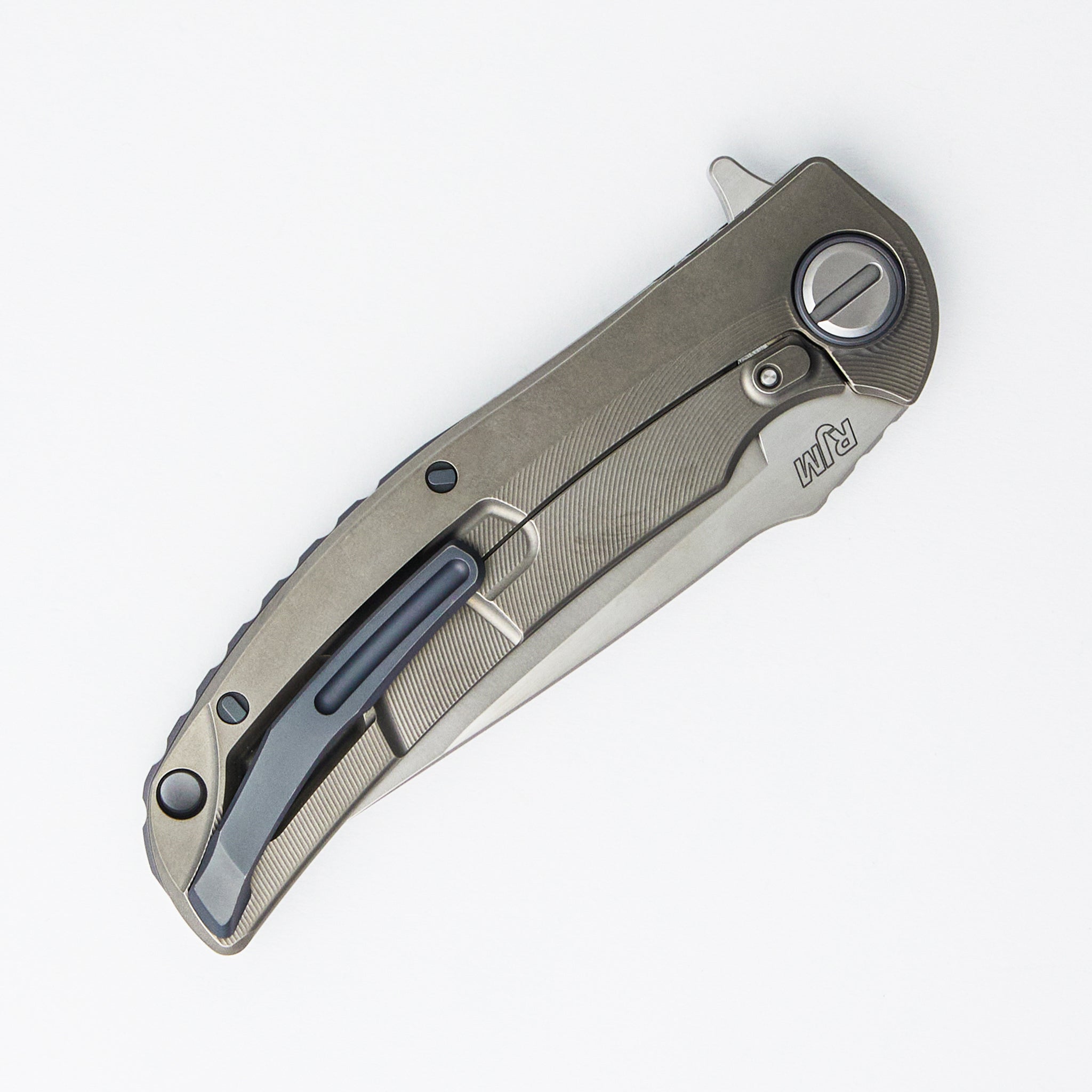 "Limited Edition" Russian Overkill - M398 Blade - Titanium Handle - RBS (RJ Martin Design)