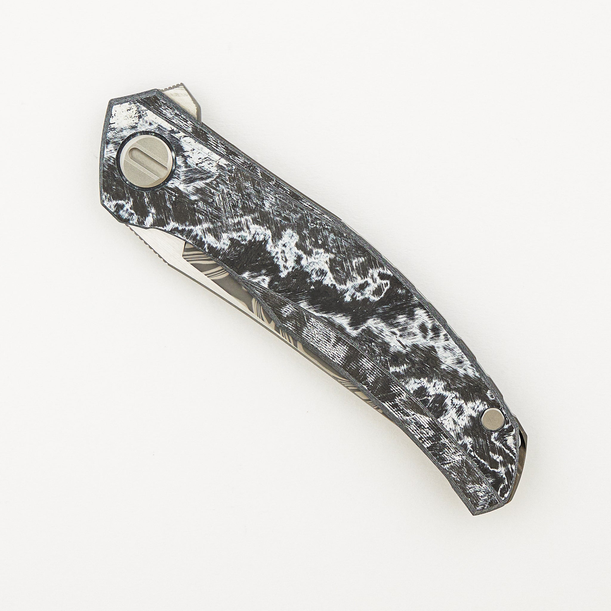 Quantium WKM - Titanium/White CarboTi Handle - ZDI-E Blade - MRBS