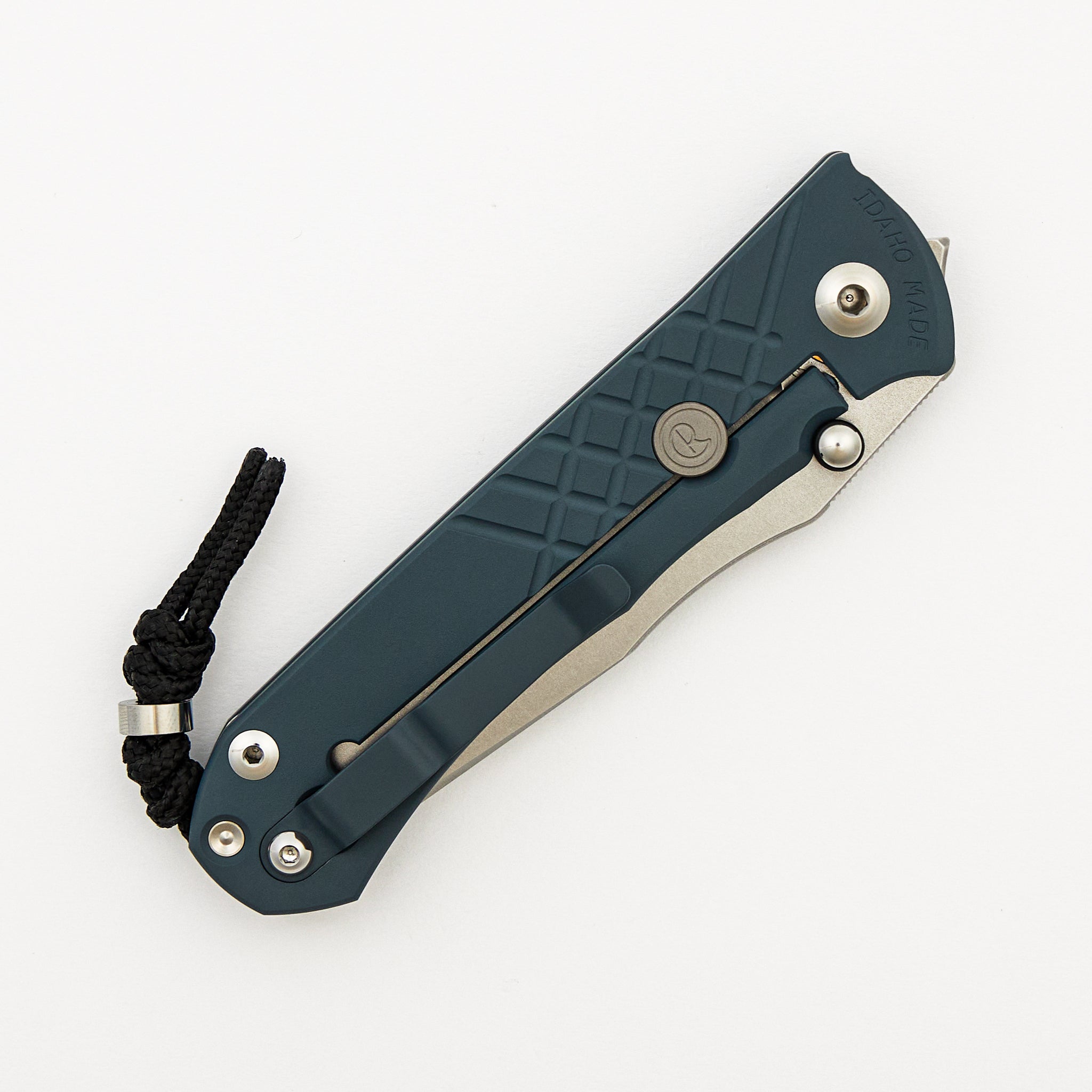 Umnumzaan - Tanto CPM MagnaCut Blade - Cold War Grey Cerakote - Knotted Lanyard W/ Bead