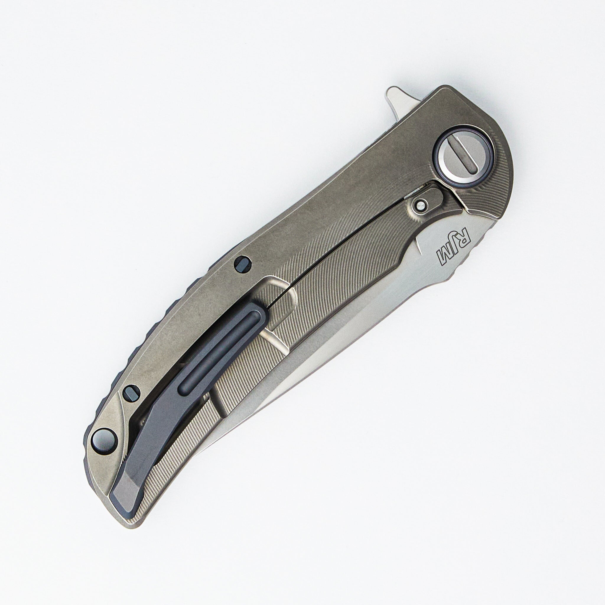 "Limited Edition" Russian Overkill - M398 Blade - Titanium Handle - RBS (RJ Martin Design)