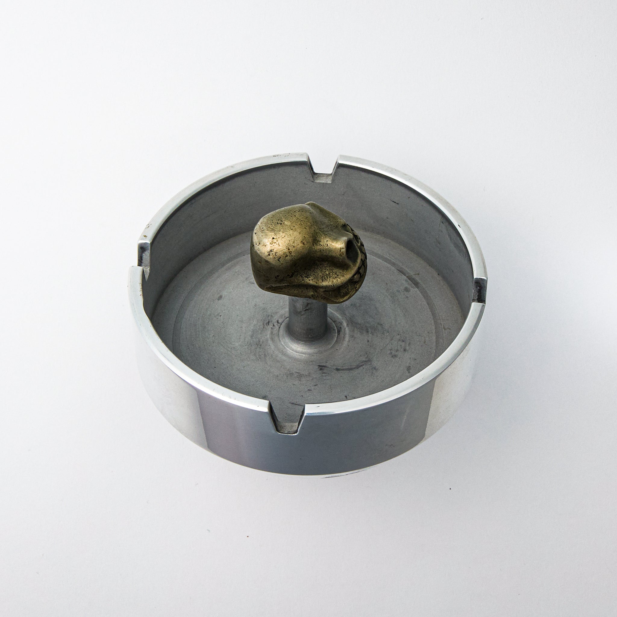 Small Diameter Ash Tray - 2nd Gen Slickster - Titanium Finish
