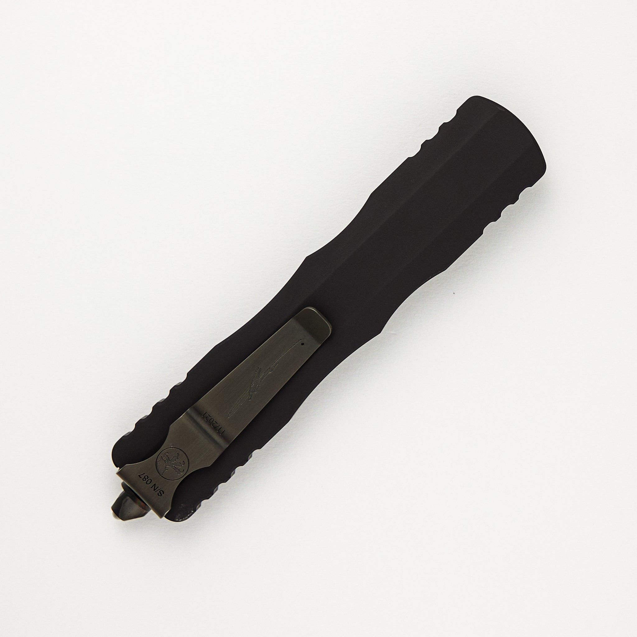 Dirac Delta D/E Shadow DLC Full Serrated DLC Hardware 227-3 DLCTSH S/N 087