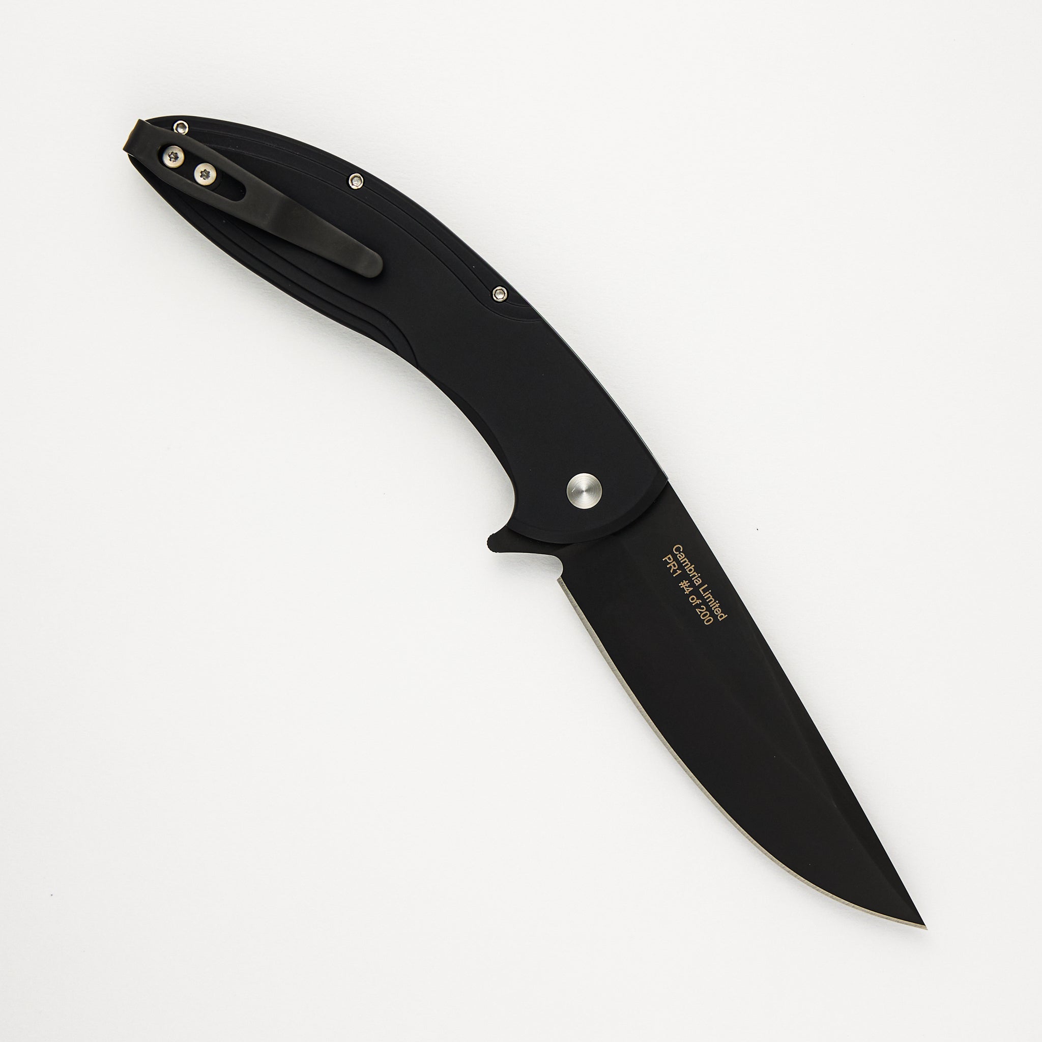 Cambria Limited #4 of 200 & Pro-Tech TR-2 W/ Shaw Skull #2 Ltd. Edition #332 of 500 Bundle