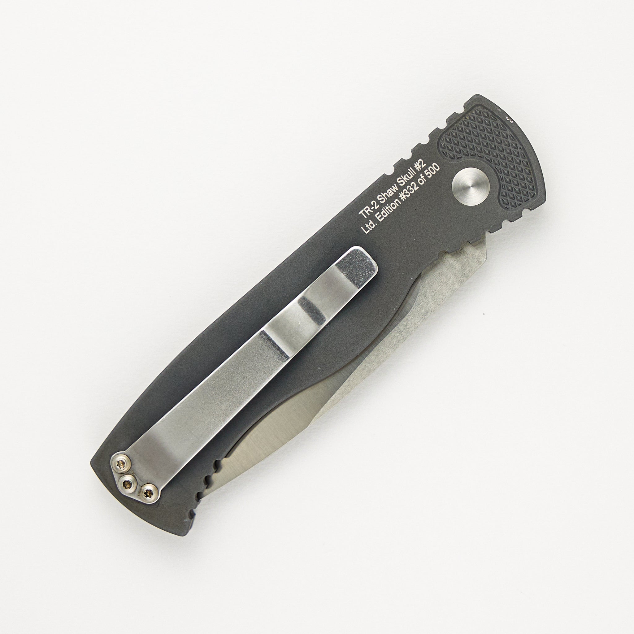 Cambria Limited #4 of 200 & Pro-Tech TR-2 W/ Shaw Skull #2 Ltd. Edition #332 of 500 Bundle