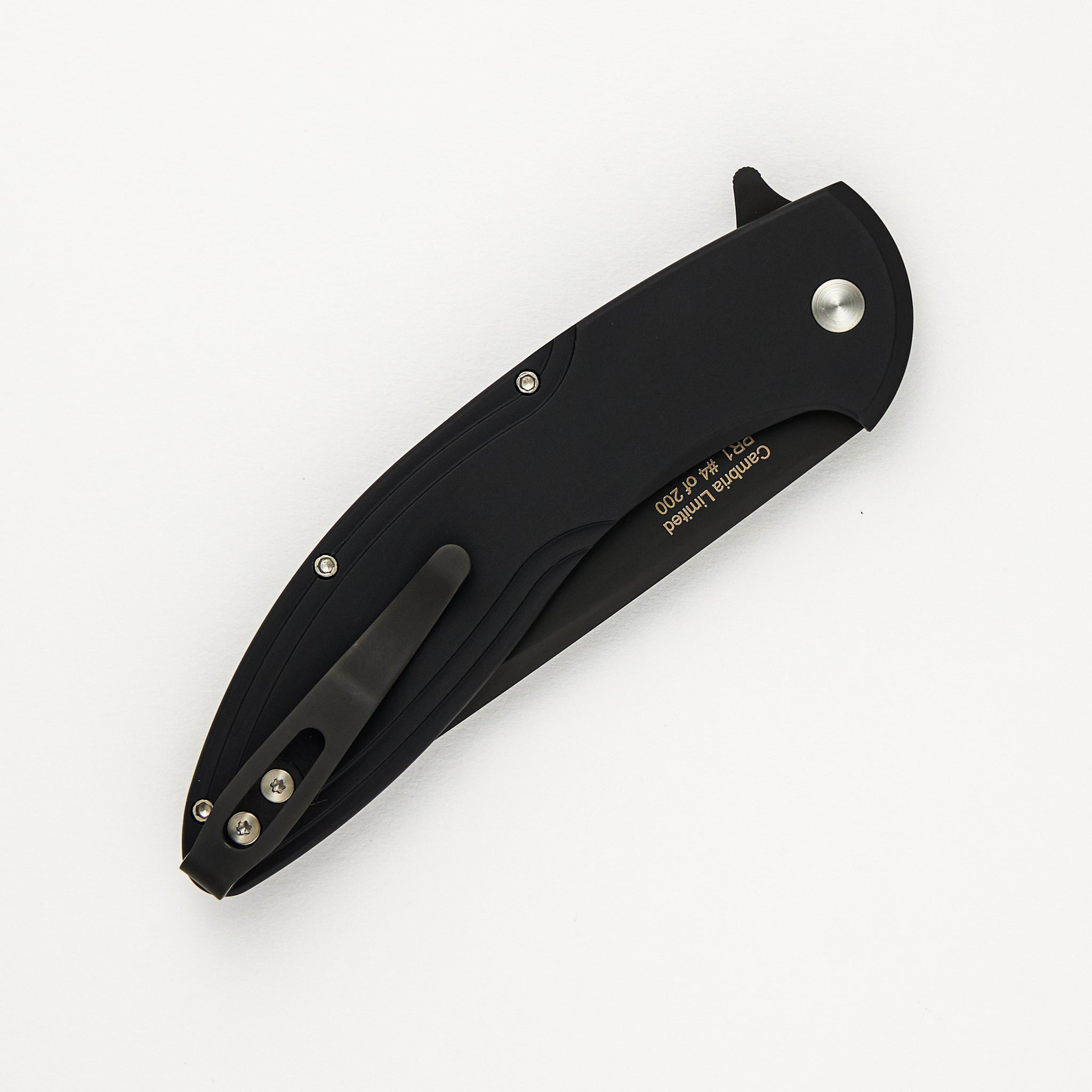 Cambria Limited #4 of 200 & Pro-Tech TR-2 W/ Shaw Skull #2 Ltd. Edition #332 of 500 Bundle