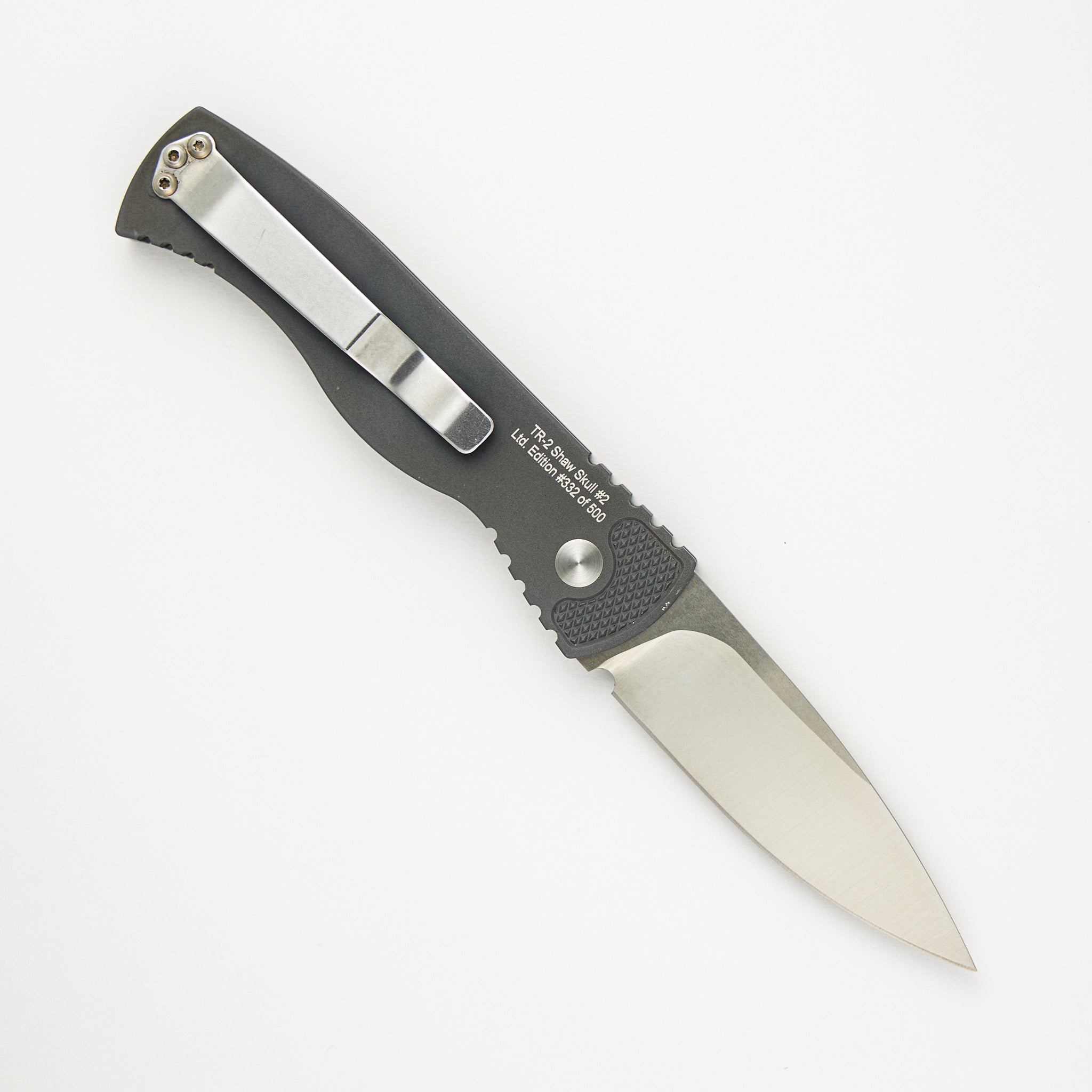 Cambria Limited #4 of 200 & Pro-Tech TR-2 W/ Shaw Skull #2 Ltd. Edition #332 of 500 Bundle