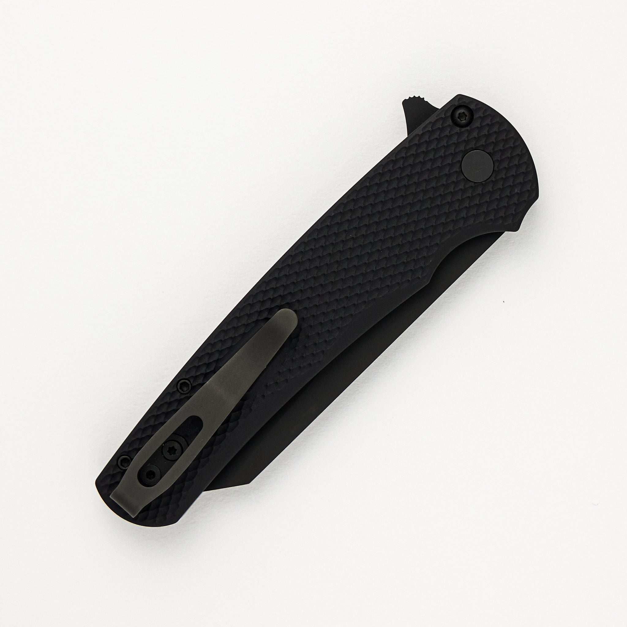 Malibu Flipper 5206 DLC Reverse Tanto CPM 20CV Blade & Pro-Tech/Drop Mordax OD Green CPM 20CV Blade