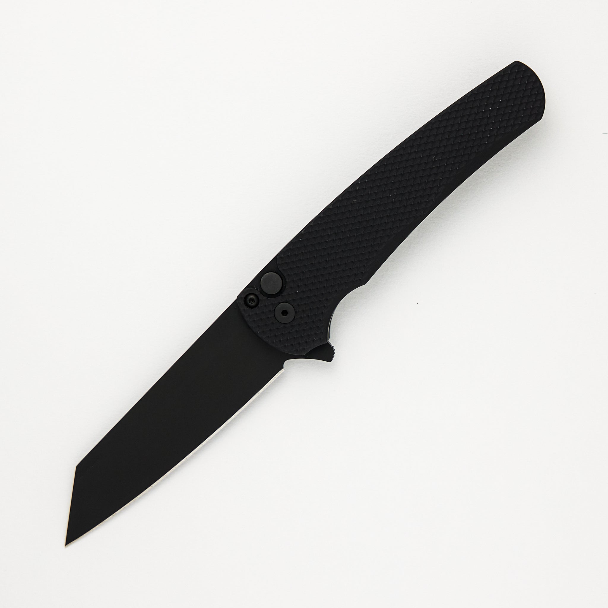 Malibu Flipper 5206 DLC Reverse Tanto CPM 20CV Blade & Pro-Tech/Drop Mordax OD Green CPM 20CV Blade