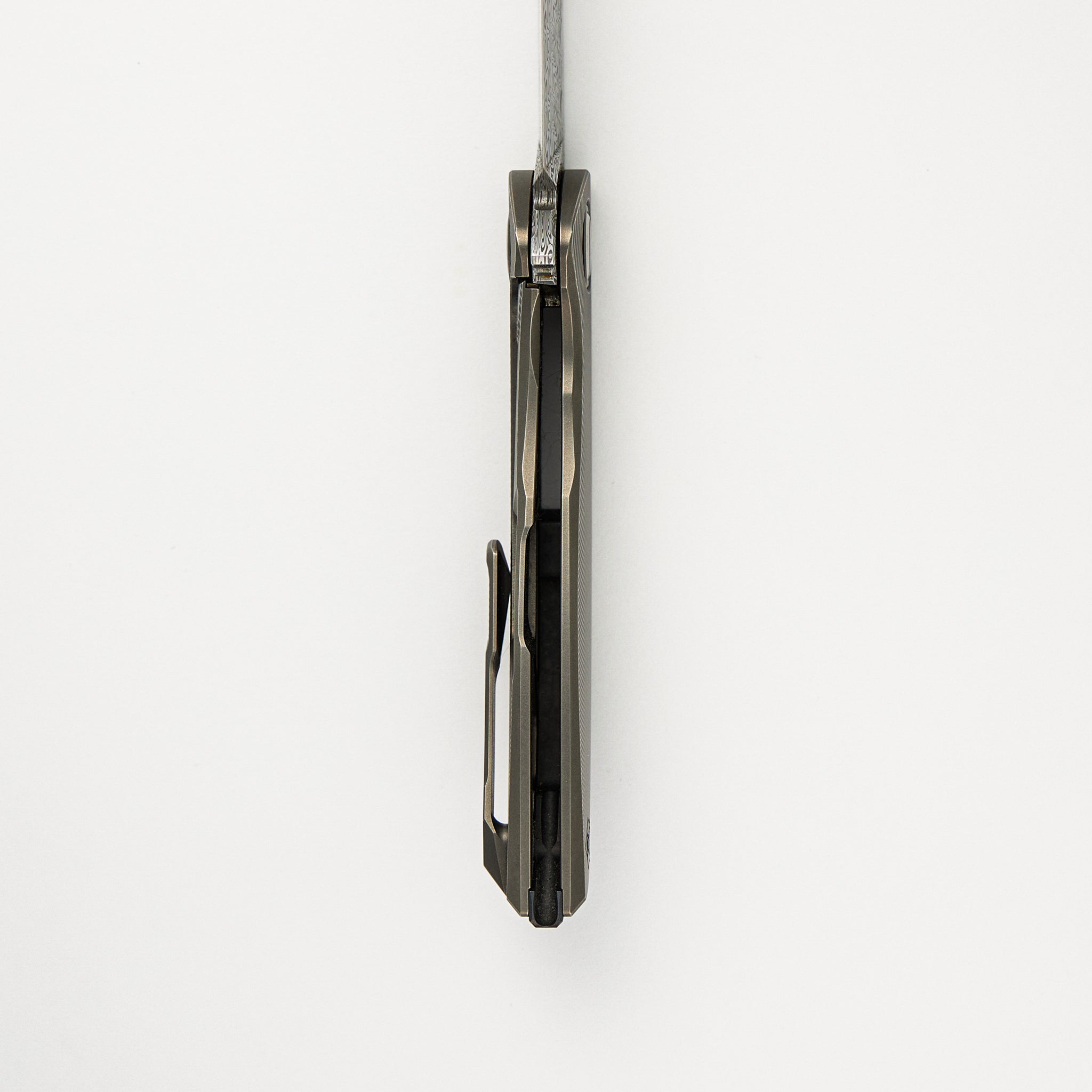 NeOn Custom Division - Titanium Handle - Damasteel Blade - RBS