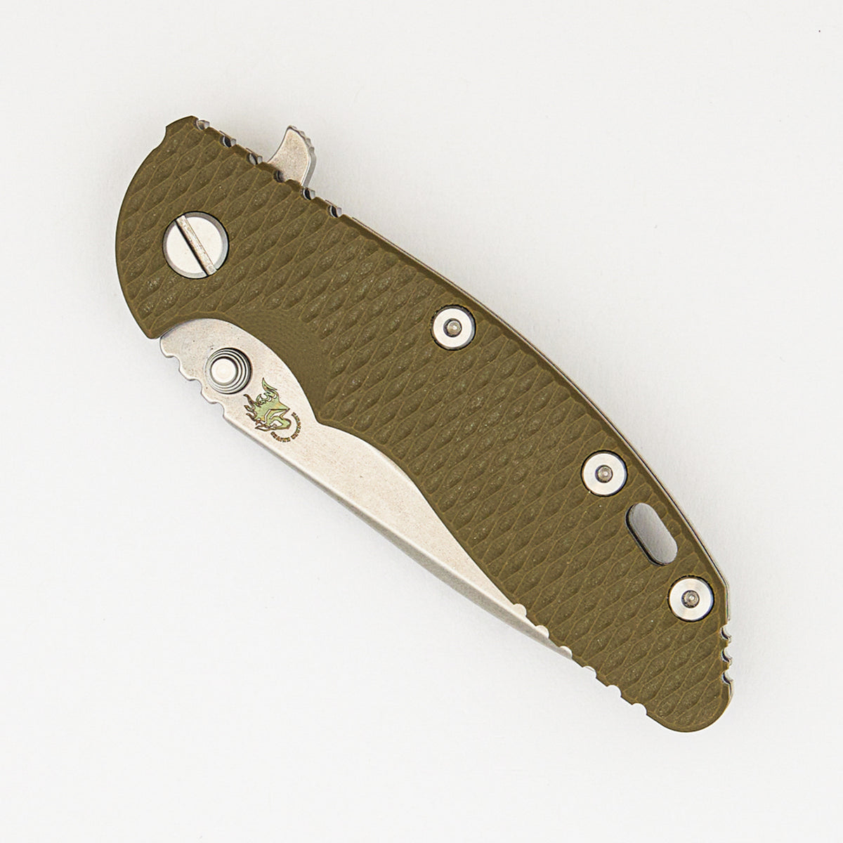 XM-18 3.25" - S45VN Spearpoint - Tri-Way - Stonewash - OD Green G10