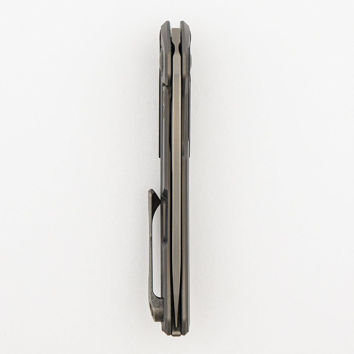 Archer - Feathered Titanium Handle - Zirconium Inlays - MagnaCut Blade