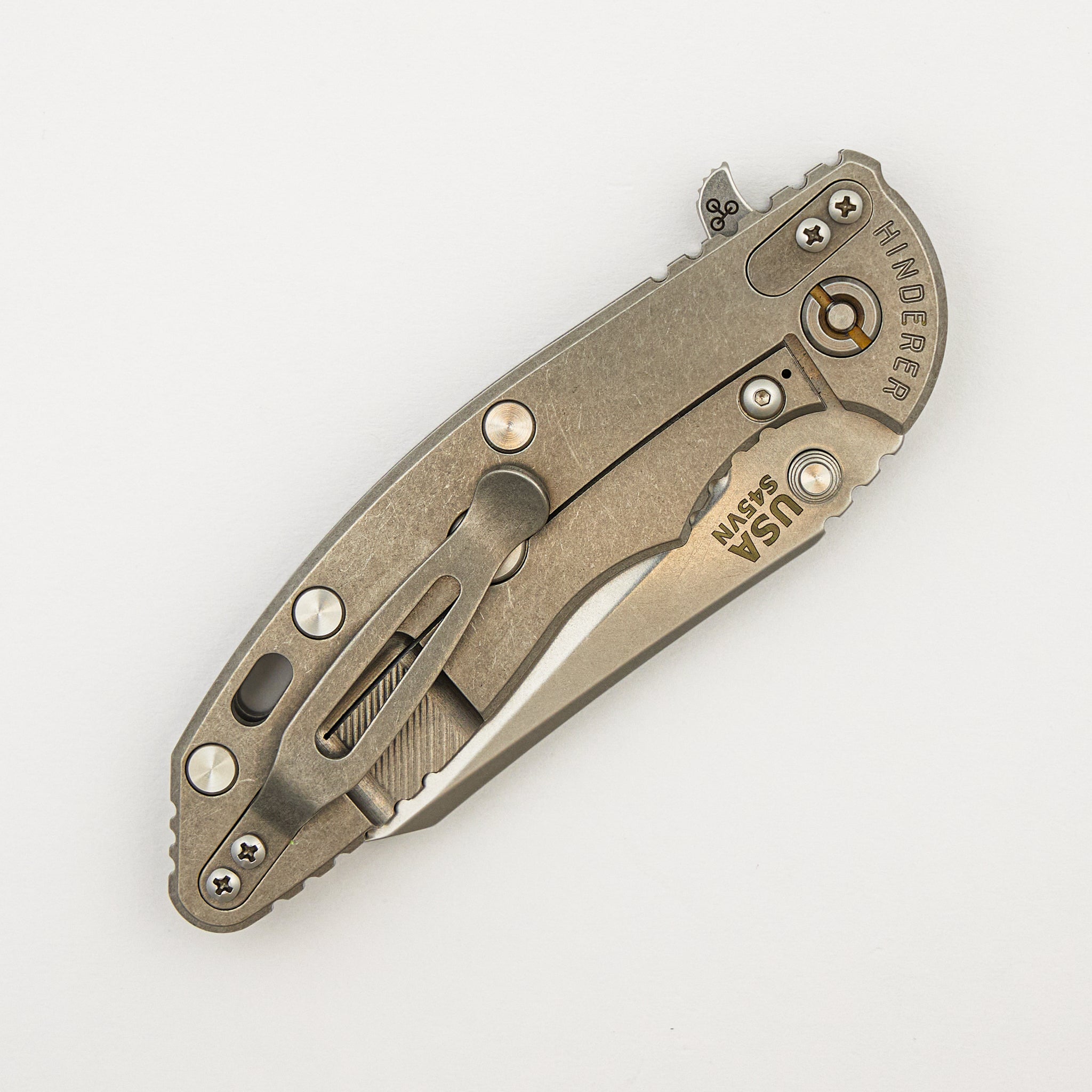 XM-18 3.5″ - S45VN Fatty Wharncliffe - Tri-Way - Stonewash