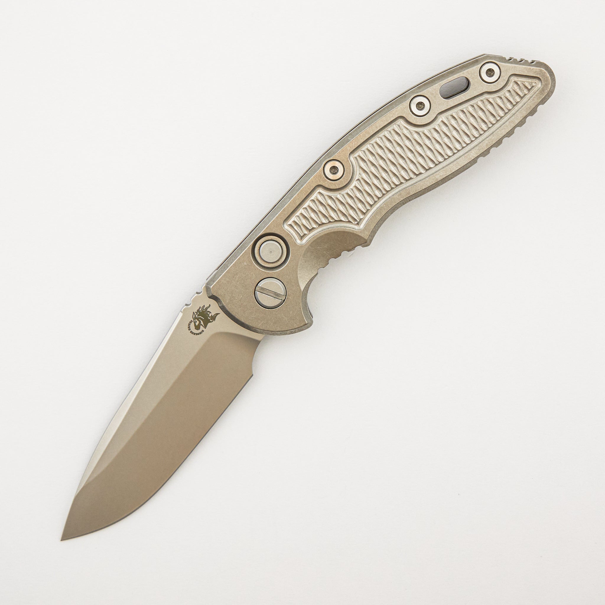 XM-18 3.5" Automatic - Spearpoint CPM 20CV Blade - Stonewash