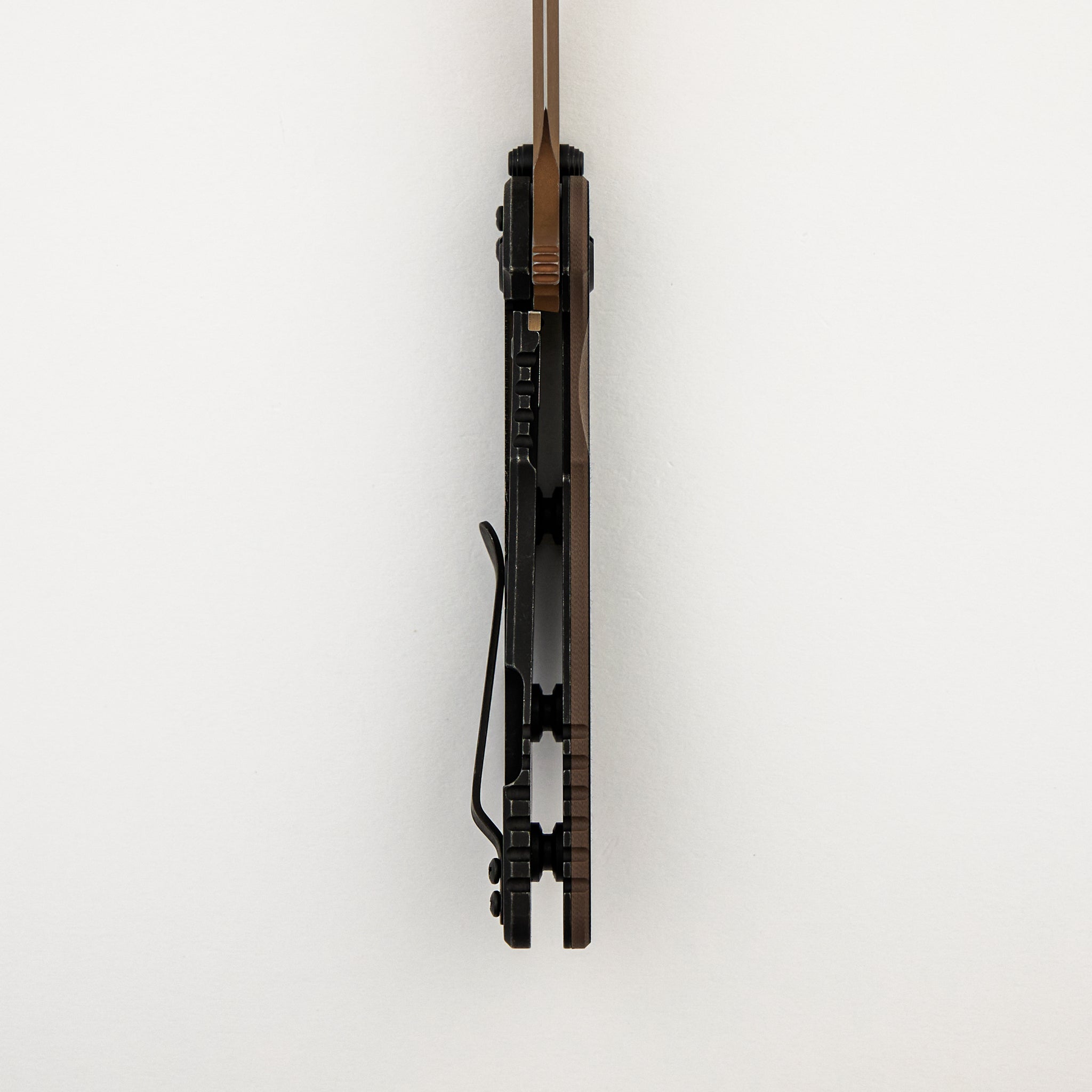 XM-18 3.5" - 20CV Spanto - Tri-Way - Battle Black - Oil Rubbed Bronze Blade - FDE/Black G10 - Origin Collaboration