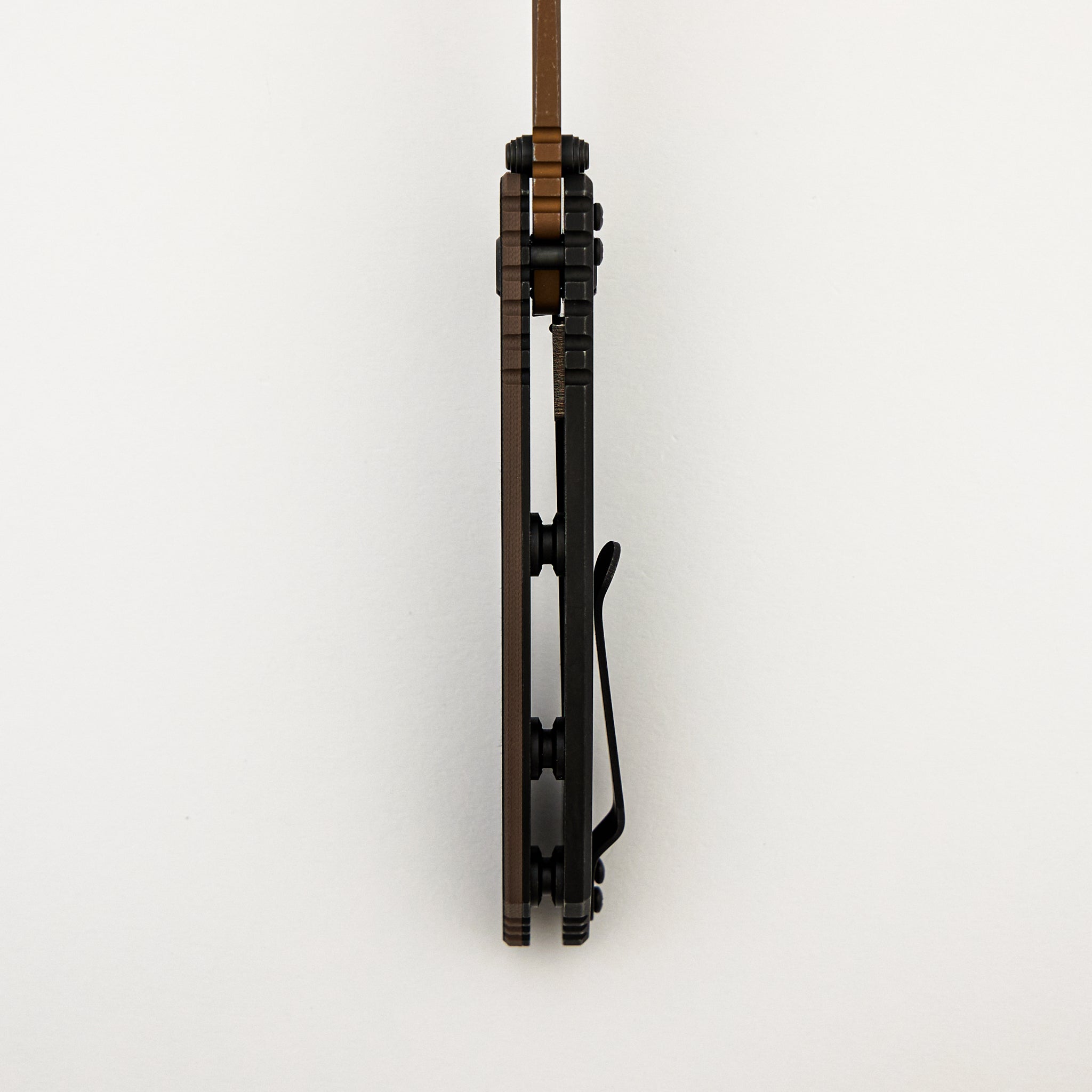 XM-18 3.5" - 20CV Spanto - Tri-Way - Battle Black - Oil Rubbed Bronze Blade - FDE/Black G10 - Origin Collaboration