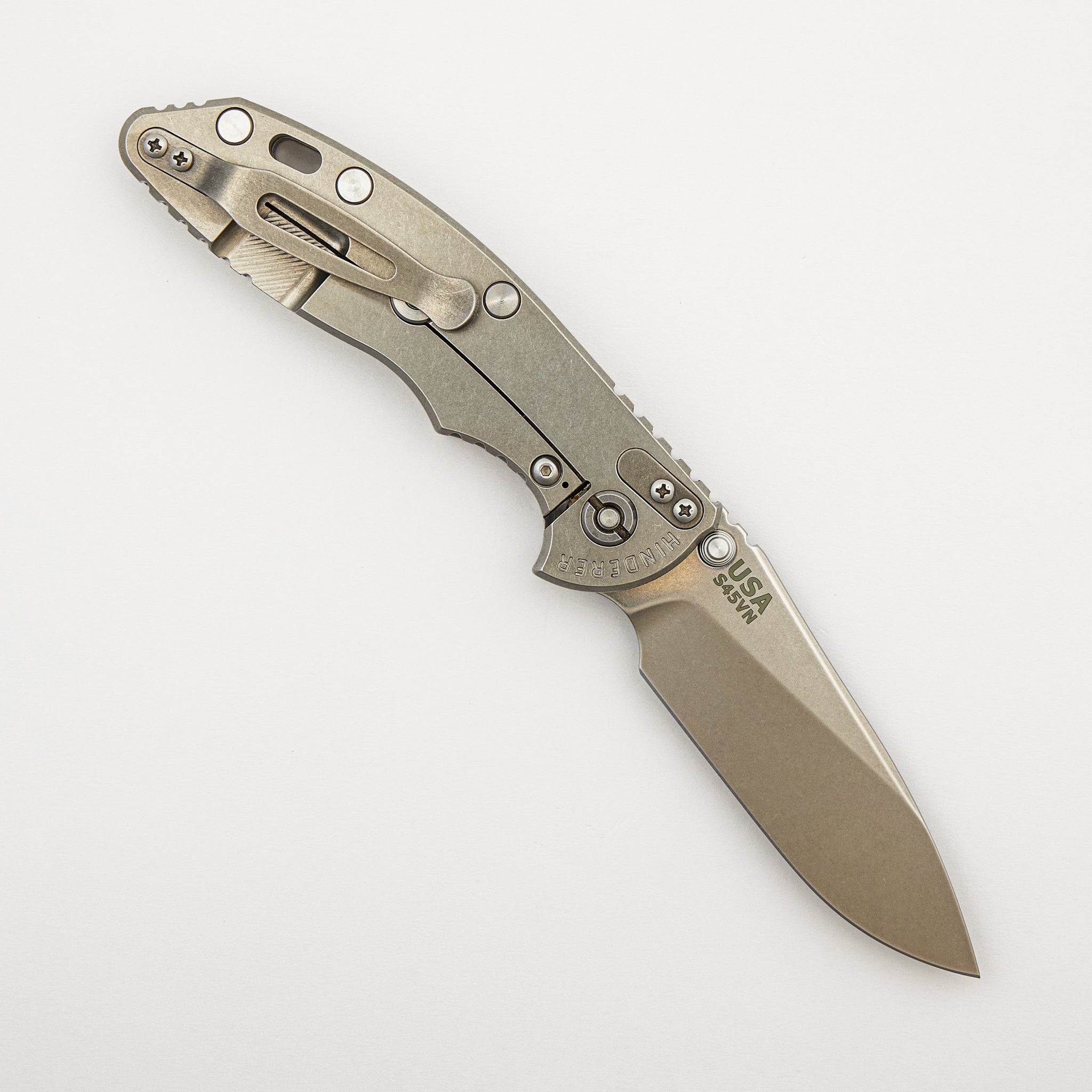 XM-18 3.5" - S45VN Slicer - Non Flipper - Tri-Way - Stonewash