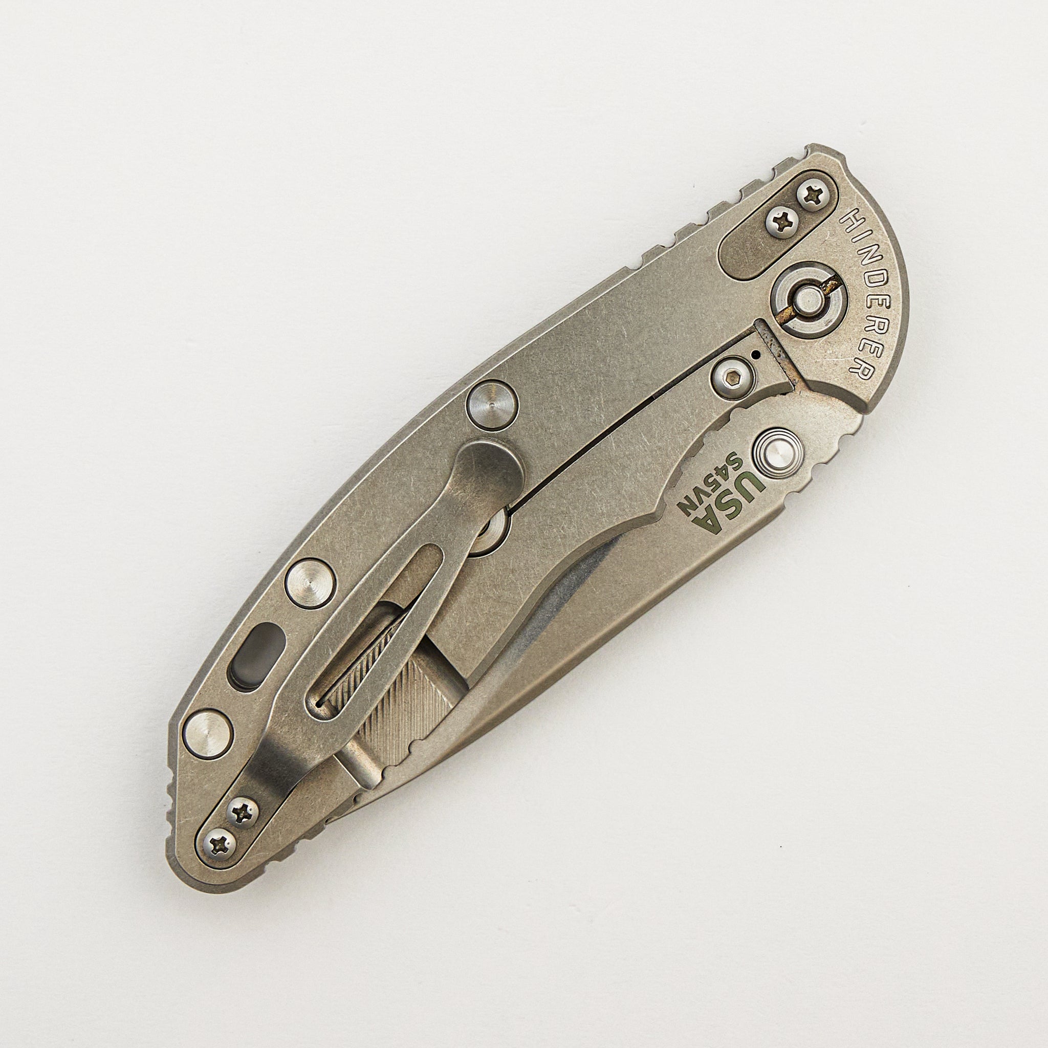 XM-18 3.5" - S45VN Slicer - Non Flipper - Tri-Way - Stonewash