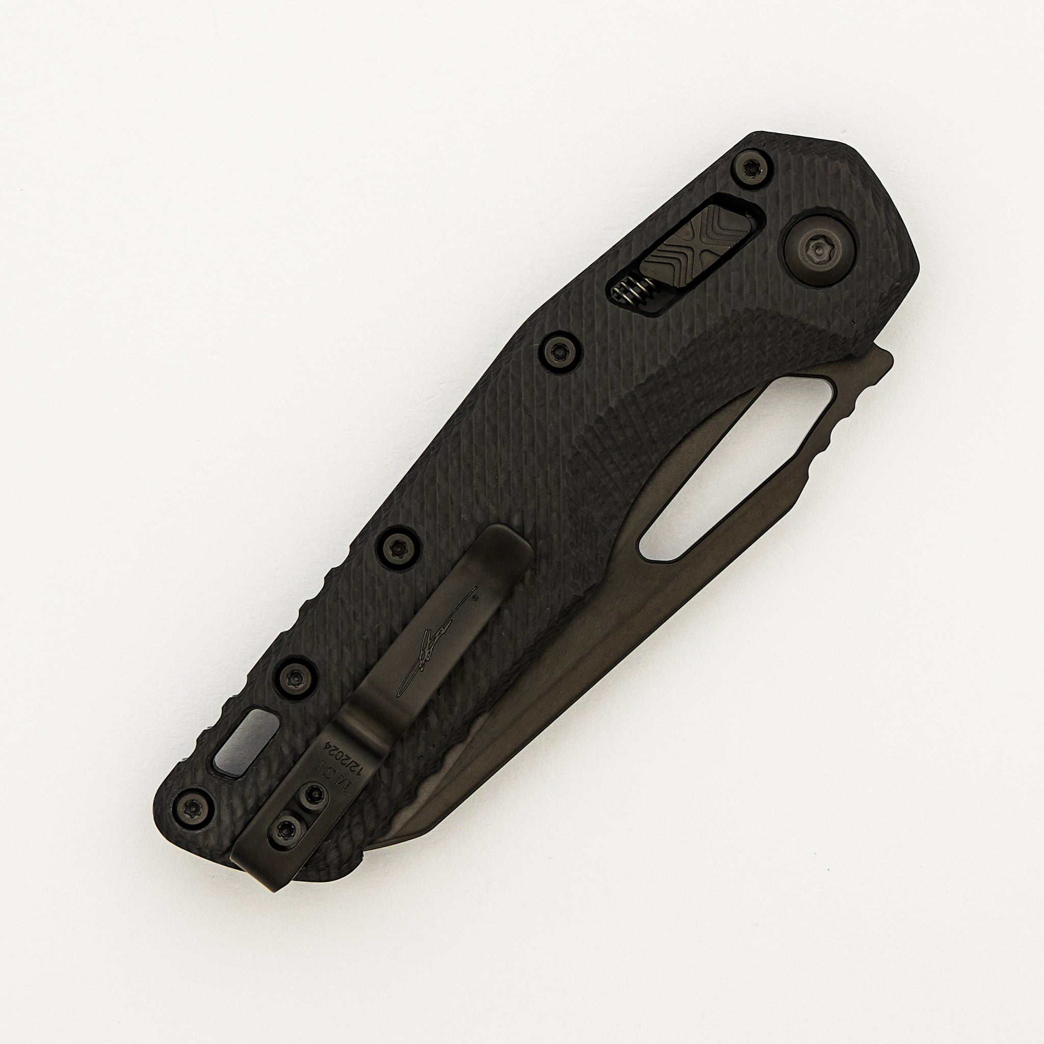 "Signature Series" MSI - RAM-LOK - Fluted Carbon Fiber Handle DLC Standard DLC Hardware 210-1 DLCTFLCFS