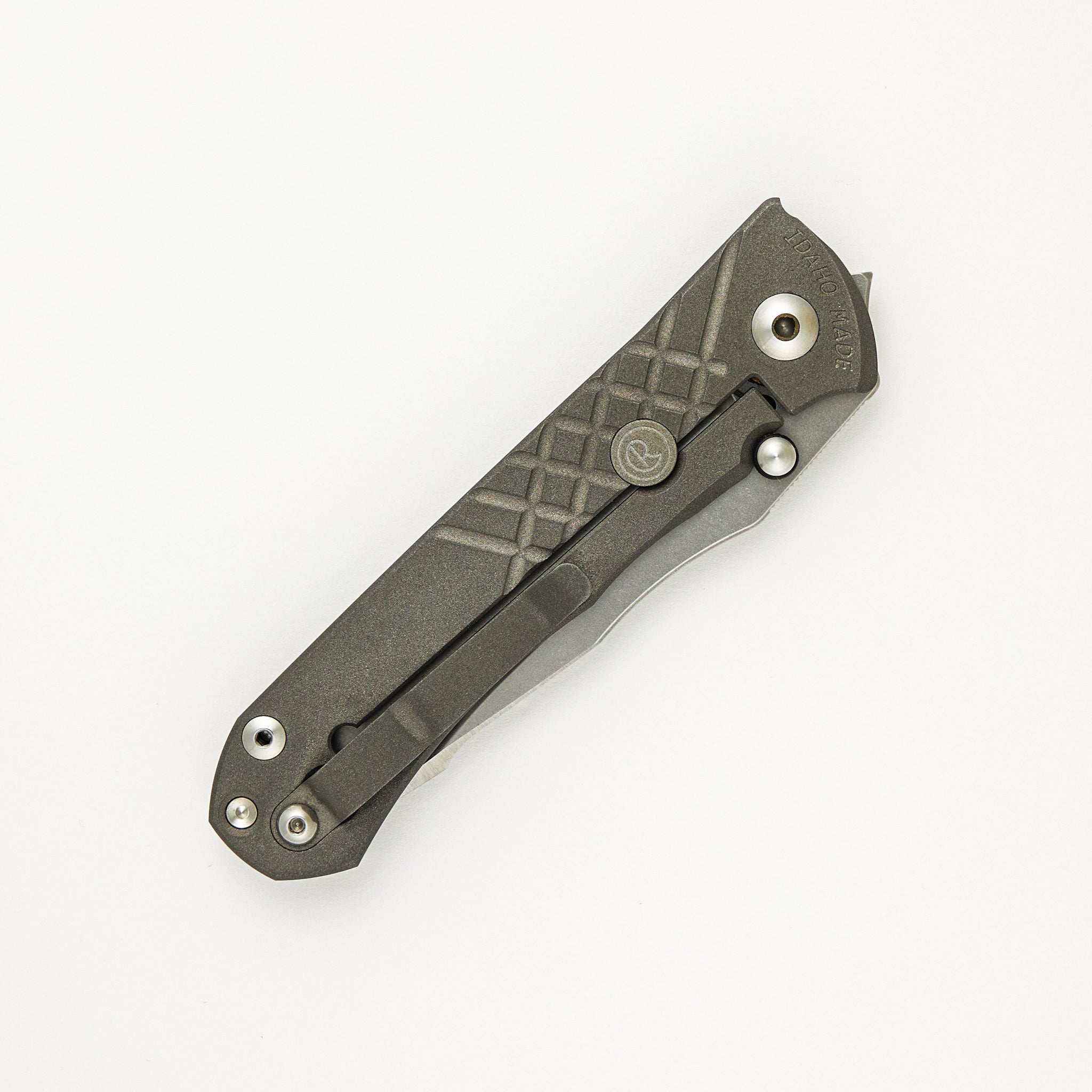 Umnumzaan - Drop Point CPM S45VN Blade - Titanium Handle