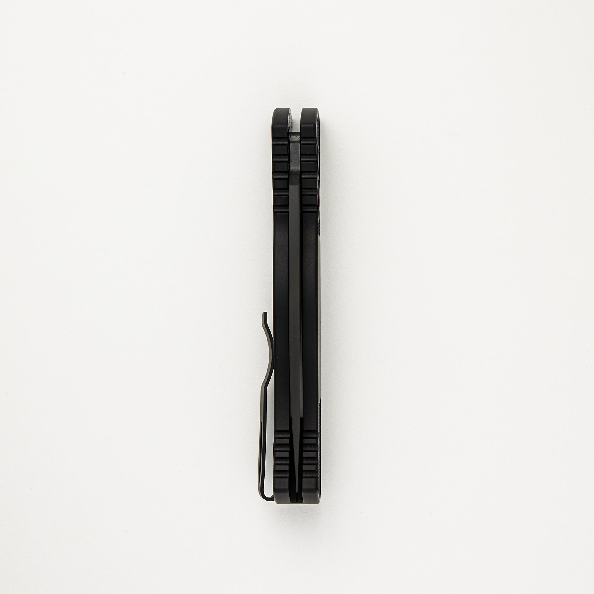Tactical Response 2 - Black Handle W/ Textured Corners Tritium Push Button Black Magnacut Blade T203-OPERATOR