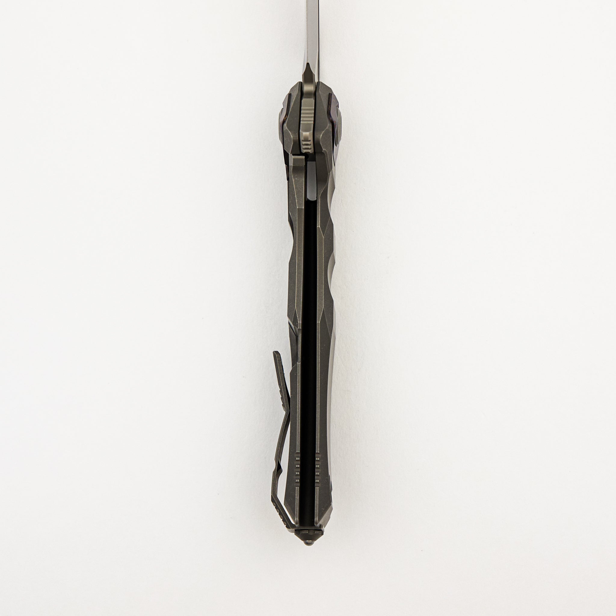 Ratax - Titanium Handle - M398 Blade - ZircuTi Accents (A. Marfione/A. Konygin Design)