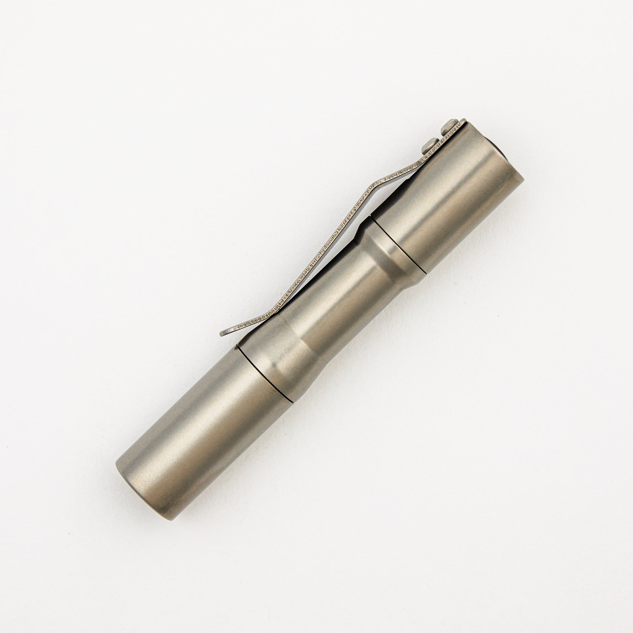 Micro Click Flashlight - Titanium