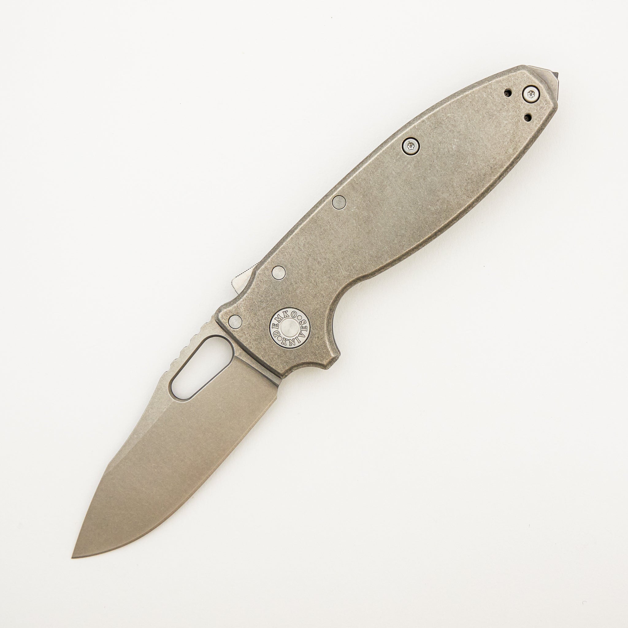 Shark-A-Tac Spike - MagnaCut Blade - Smooth Titanium Handle