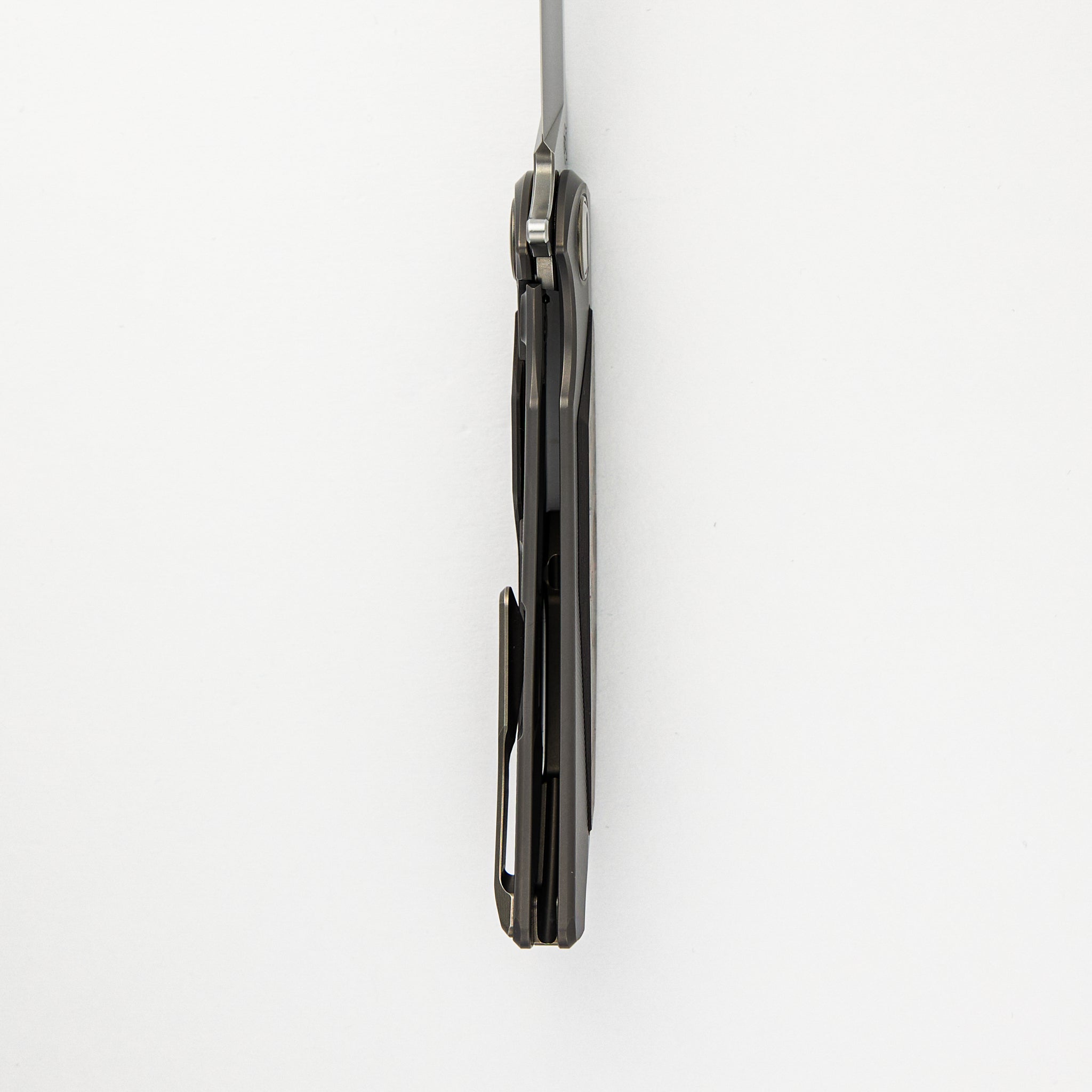 "Limited Edition" Molten Overkill - MagnaCut Blade - Titanium Handle W/ Lava & Ash CarboTi Inlays - SRRBS (RJ Martin Design)