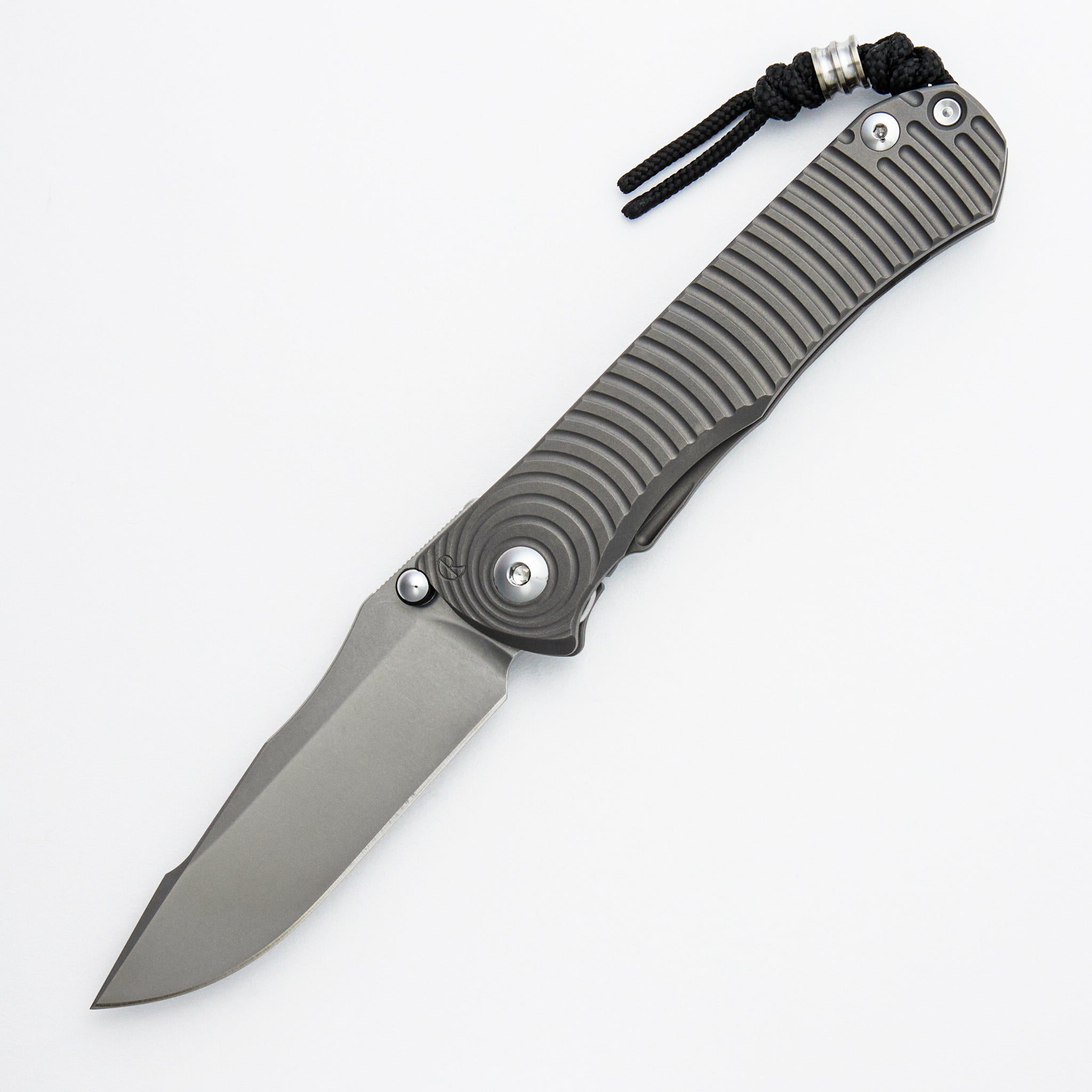 Umnumzaan Doppler - Drop Point CPM MagnaCut Blade - Glass Blasted - Titanium Handle