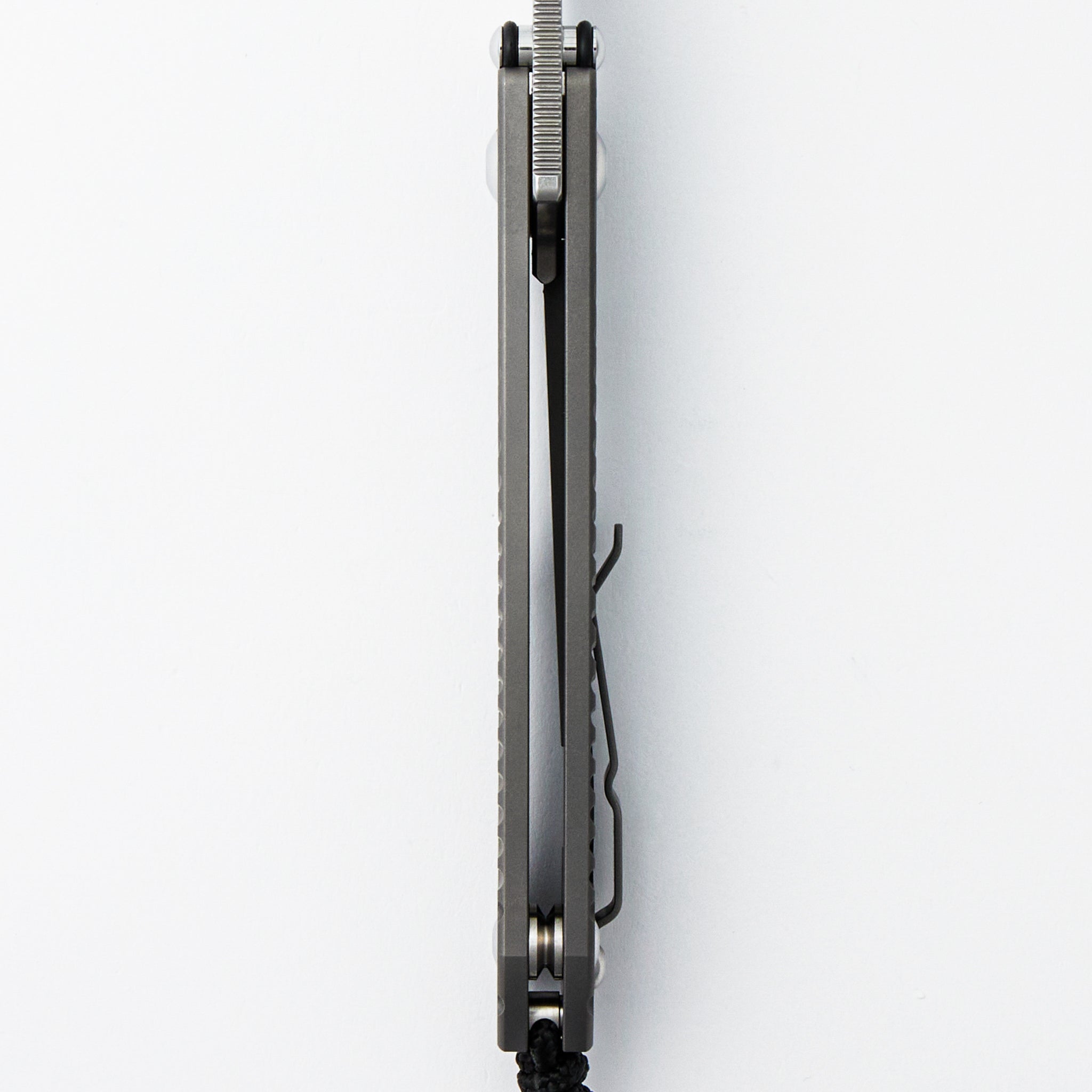 Umnumzaan Doppler - Drop Point CPM MagnaCut Blade - Glass Blasted - Titanium Handle