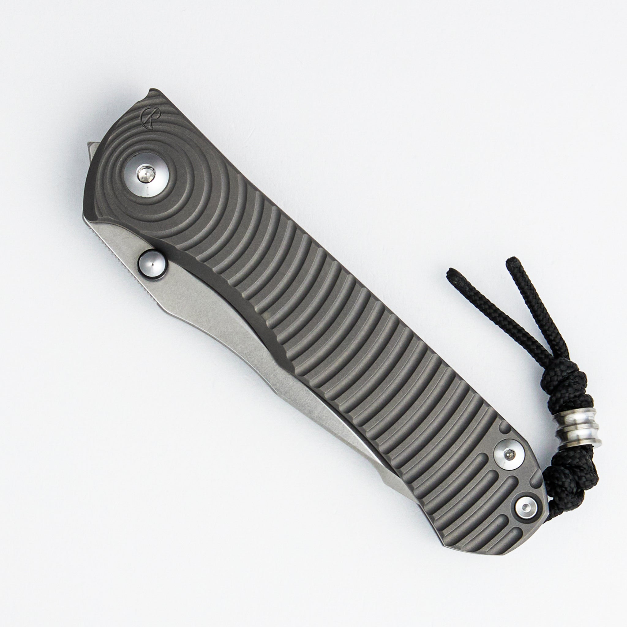 Umnumzaan Doppler - Drop Point CPM MagnaCut Blade - Glass Blasted - Titanium Handle