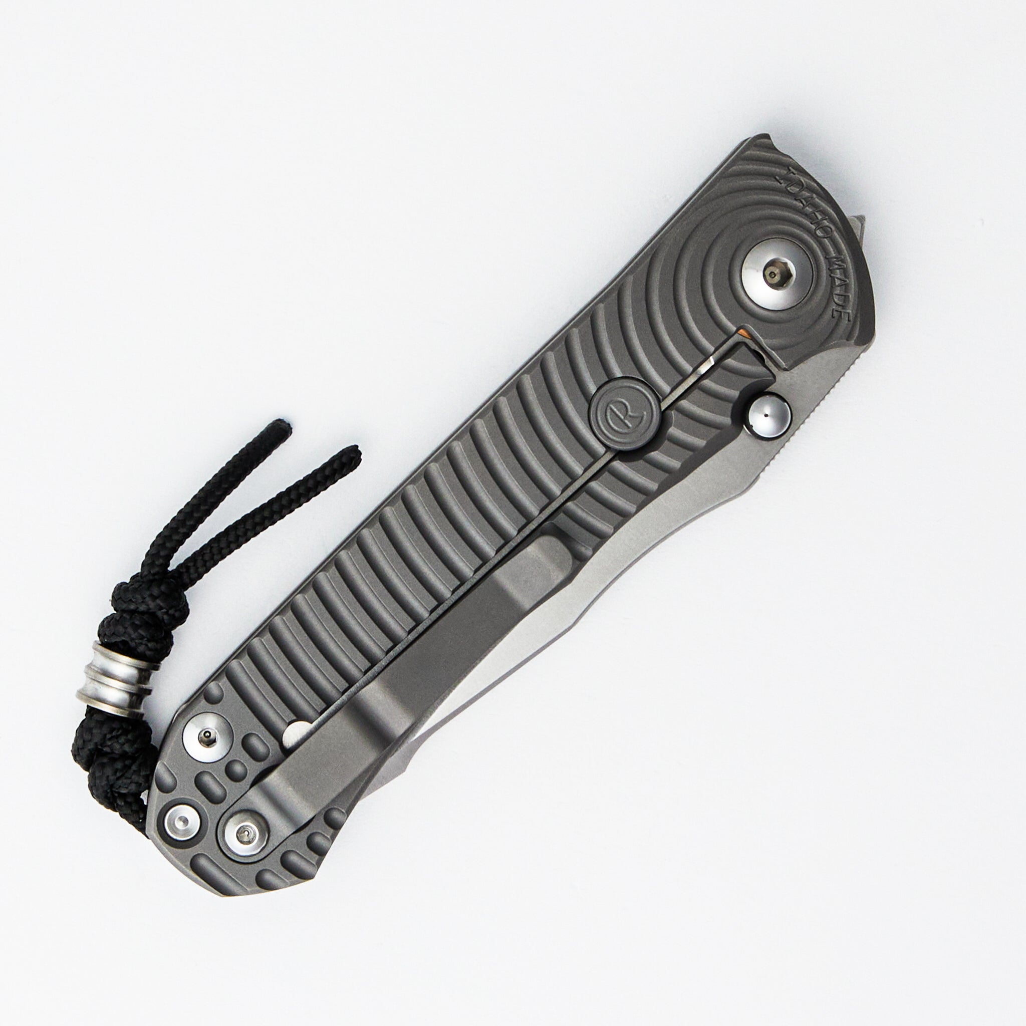 Umnumzaan Doppler - Drop Point CPM MagnaCut Blade - Glass Blasted - Titanium Handle