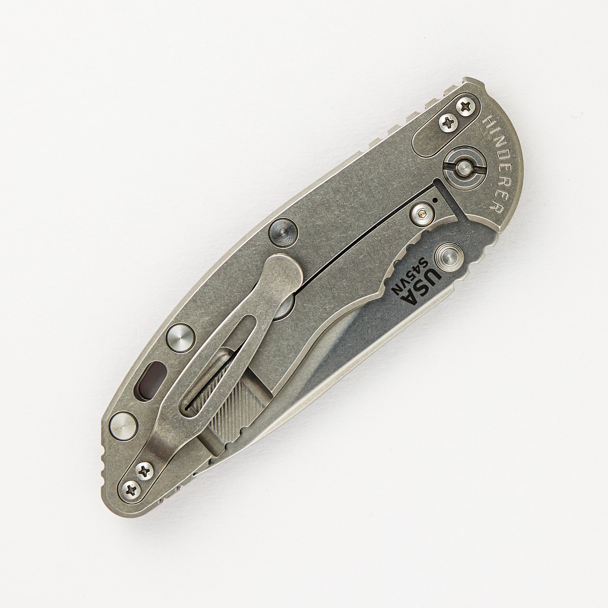 XM-18 3.5" Slicer Non Flipper Tri-Way Stonewash Red G10