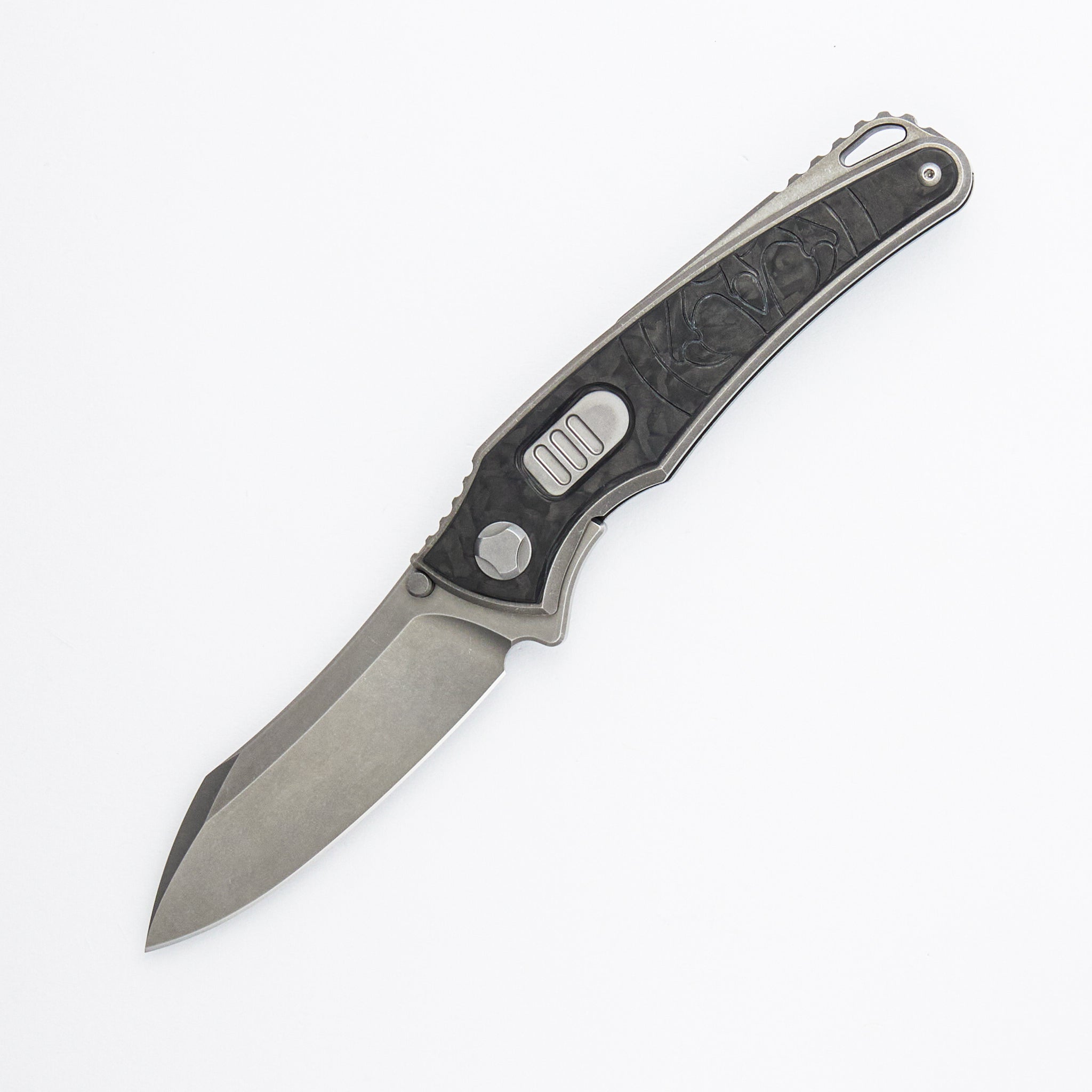 Talon Auto - Brightwashed - Black Ops Marble - M390 Blade