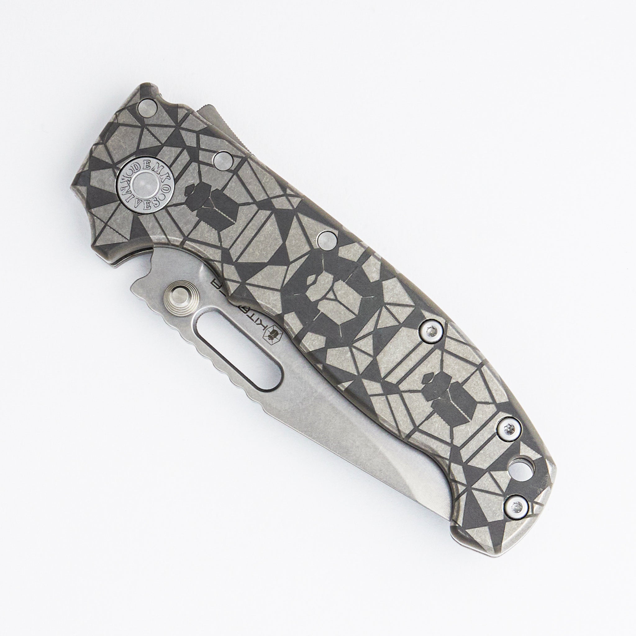 Kitanica AD20 Slim - MagnaCut Clip Point Blade - Titanium Handle