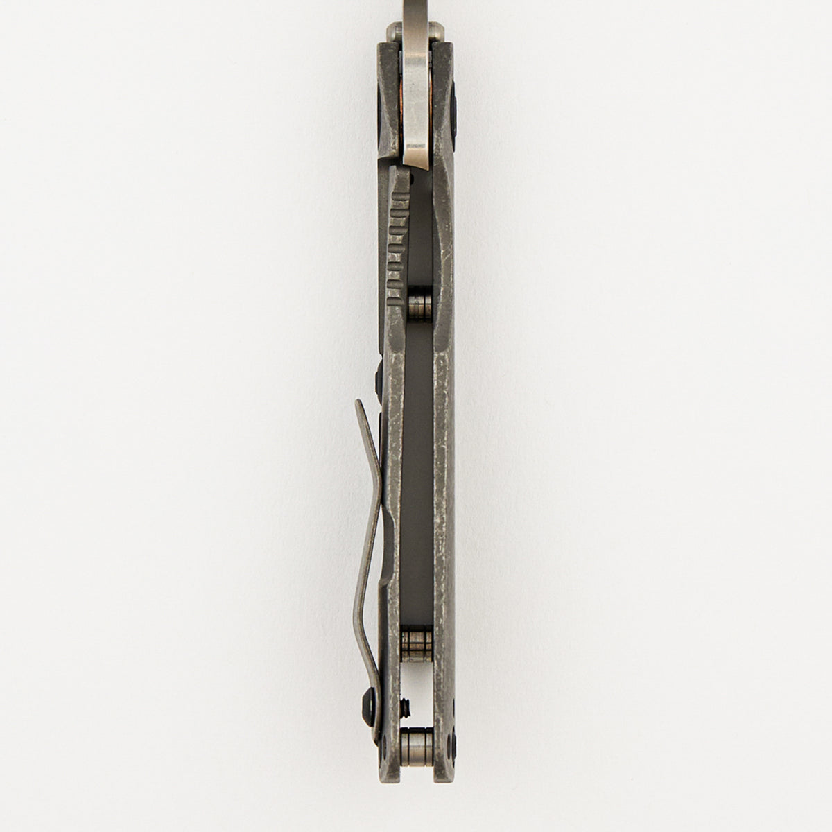 SNG CC - Drop Point 20CV Blade - Titanium Handle