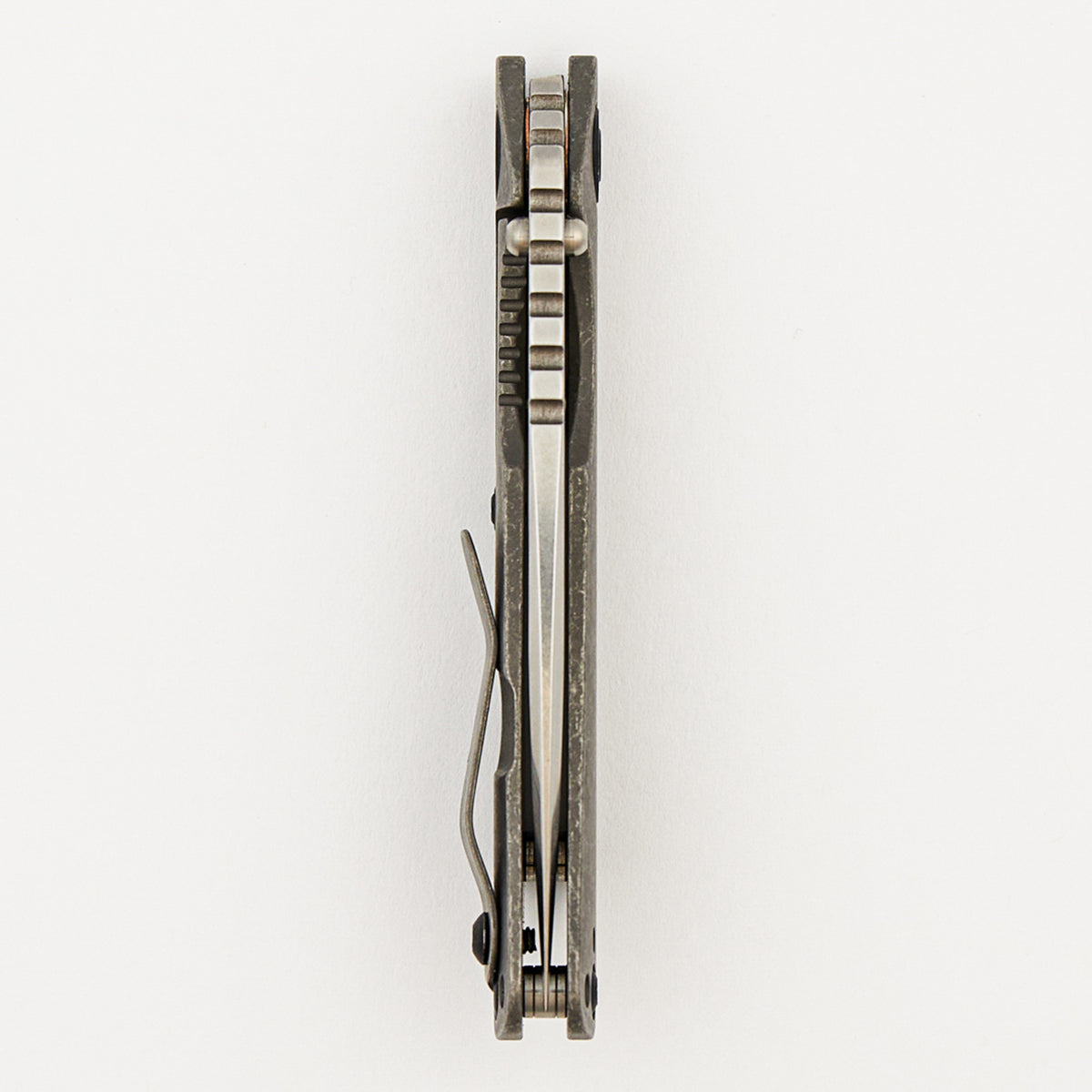 SNG CC - Drop Point 20CV Blade - Titanium Handle