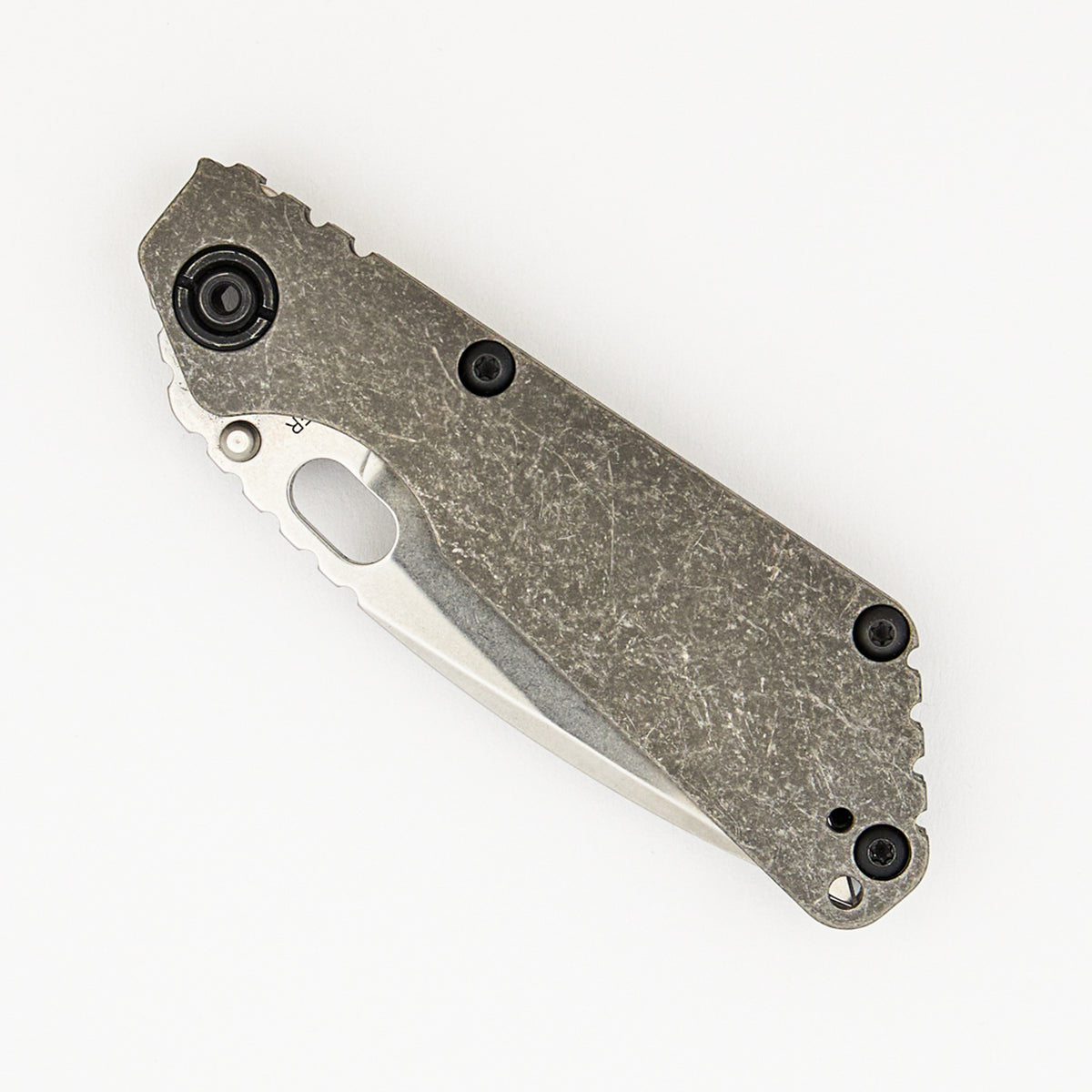 SNG CC - Drop Point 20CV Blade - Titanium Handle