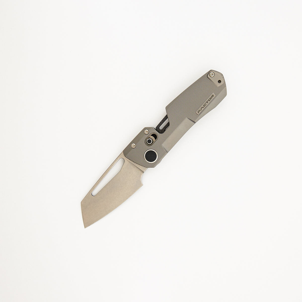 Factor - M390 Blade - Titanium Handle