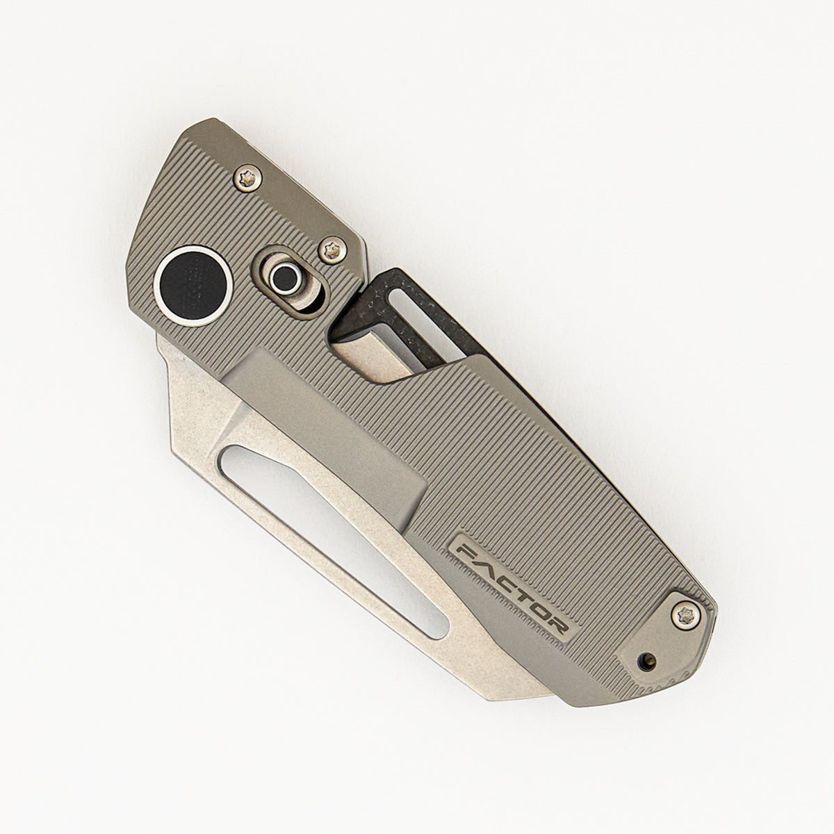Factor - M390 Blade - Titanium Handle