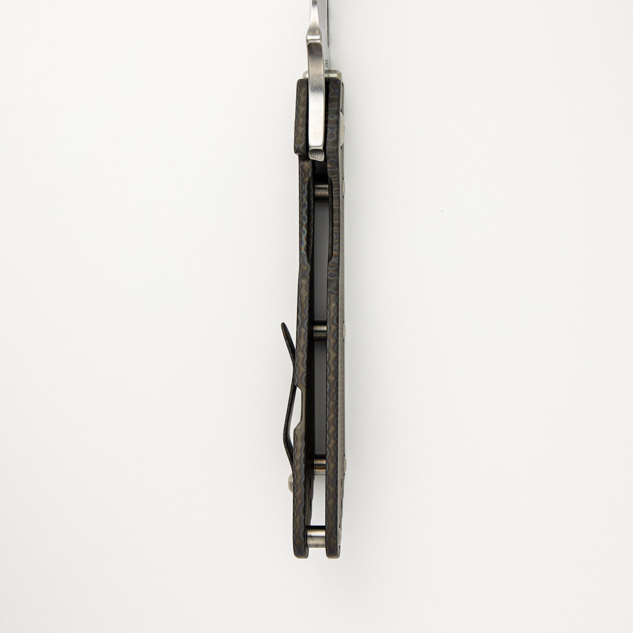 SMF XL - MagnaCut Blade - Flamed Titanium Handle
