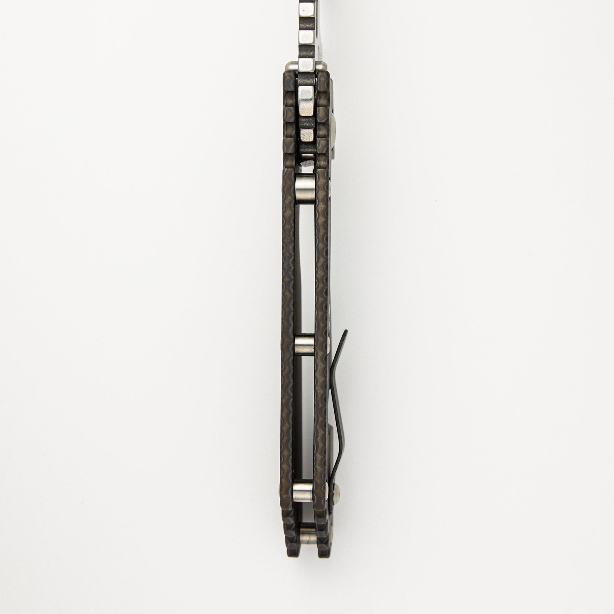 SMF XL - MagnaCut Blade - Flamed Titanium Handle