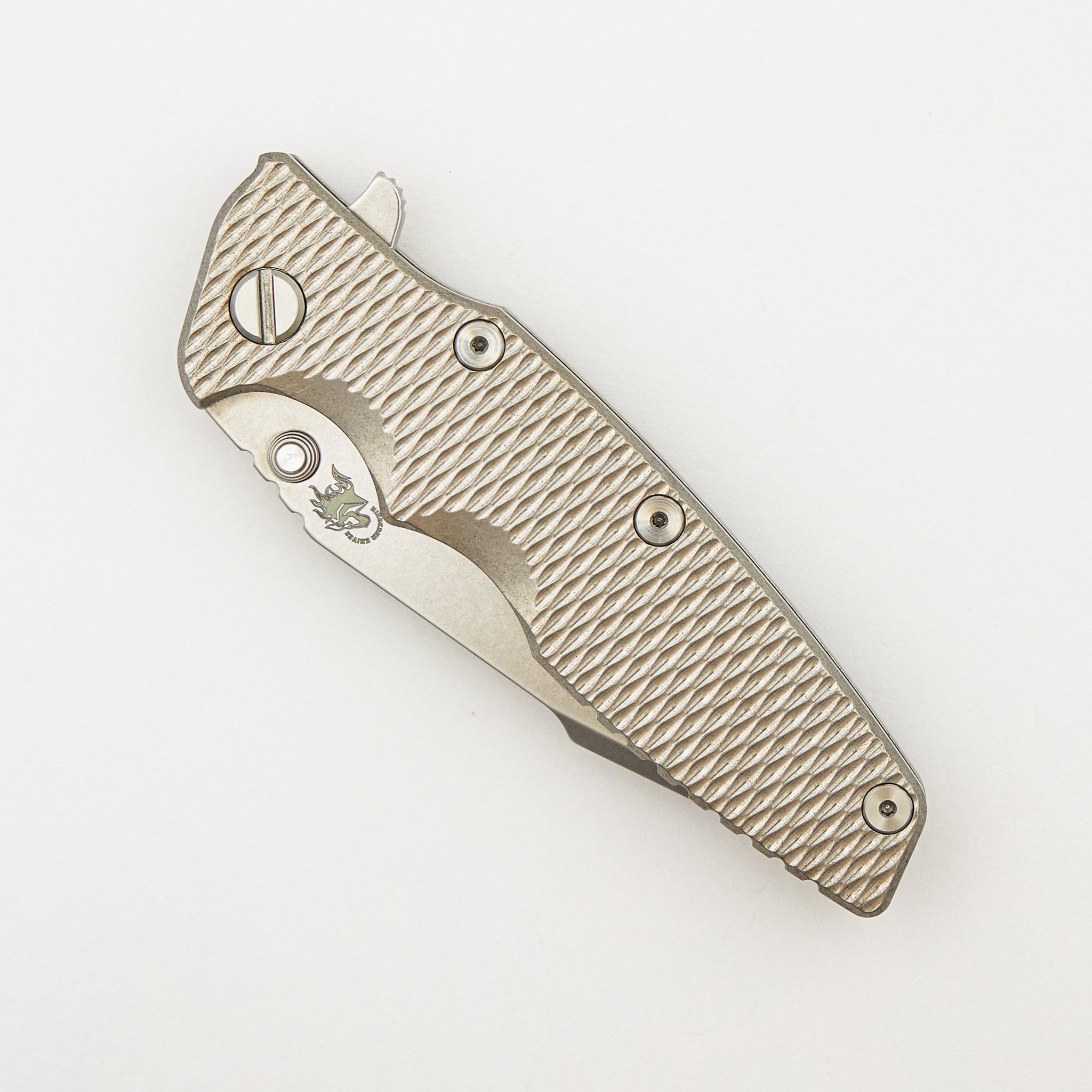 Eklipse 3.5" - S45VN Harpoon Tanto - Tri-Way - Stonewash