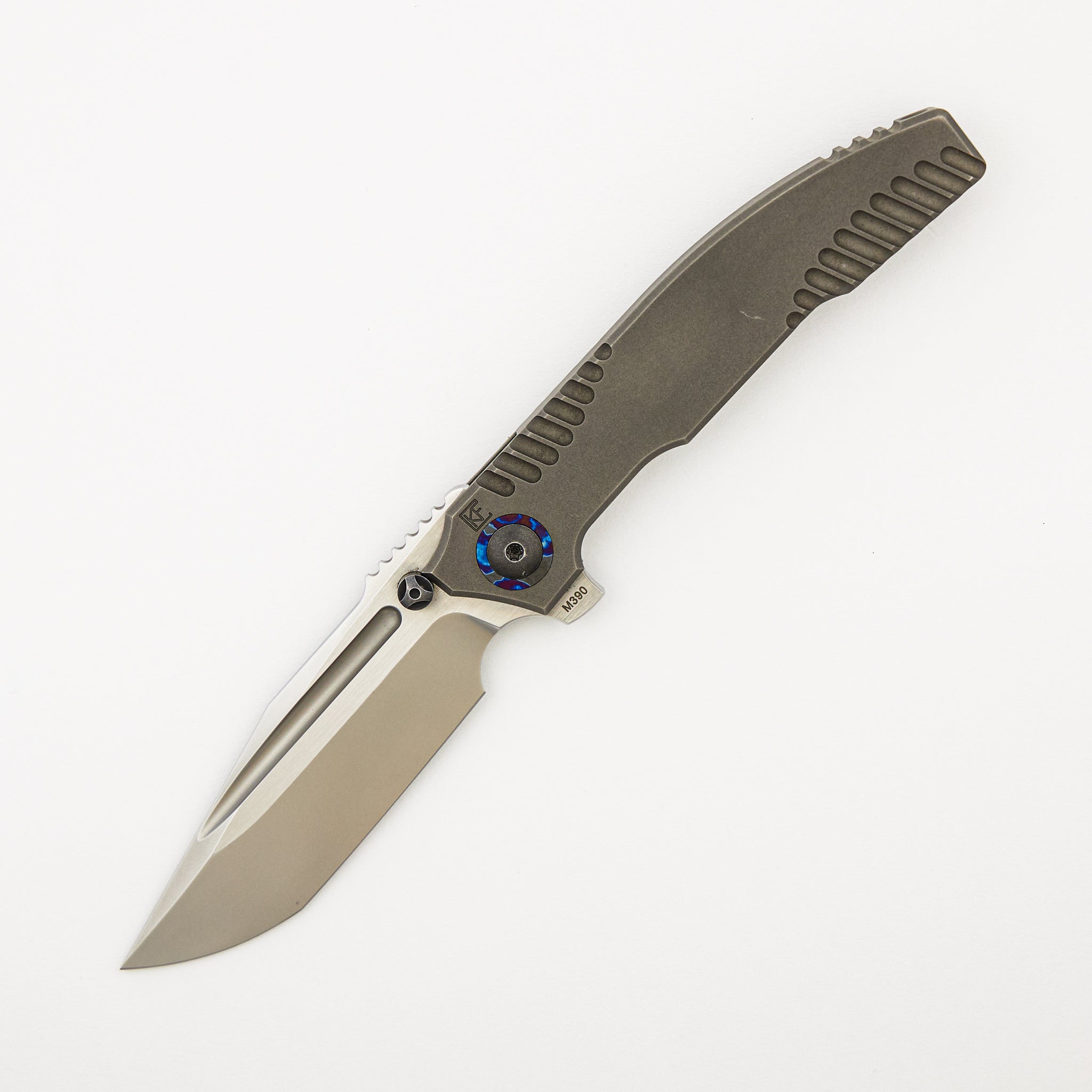 Snafu - Titanium Handle - M390 Blade #80 (Peter Rassenti Design)